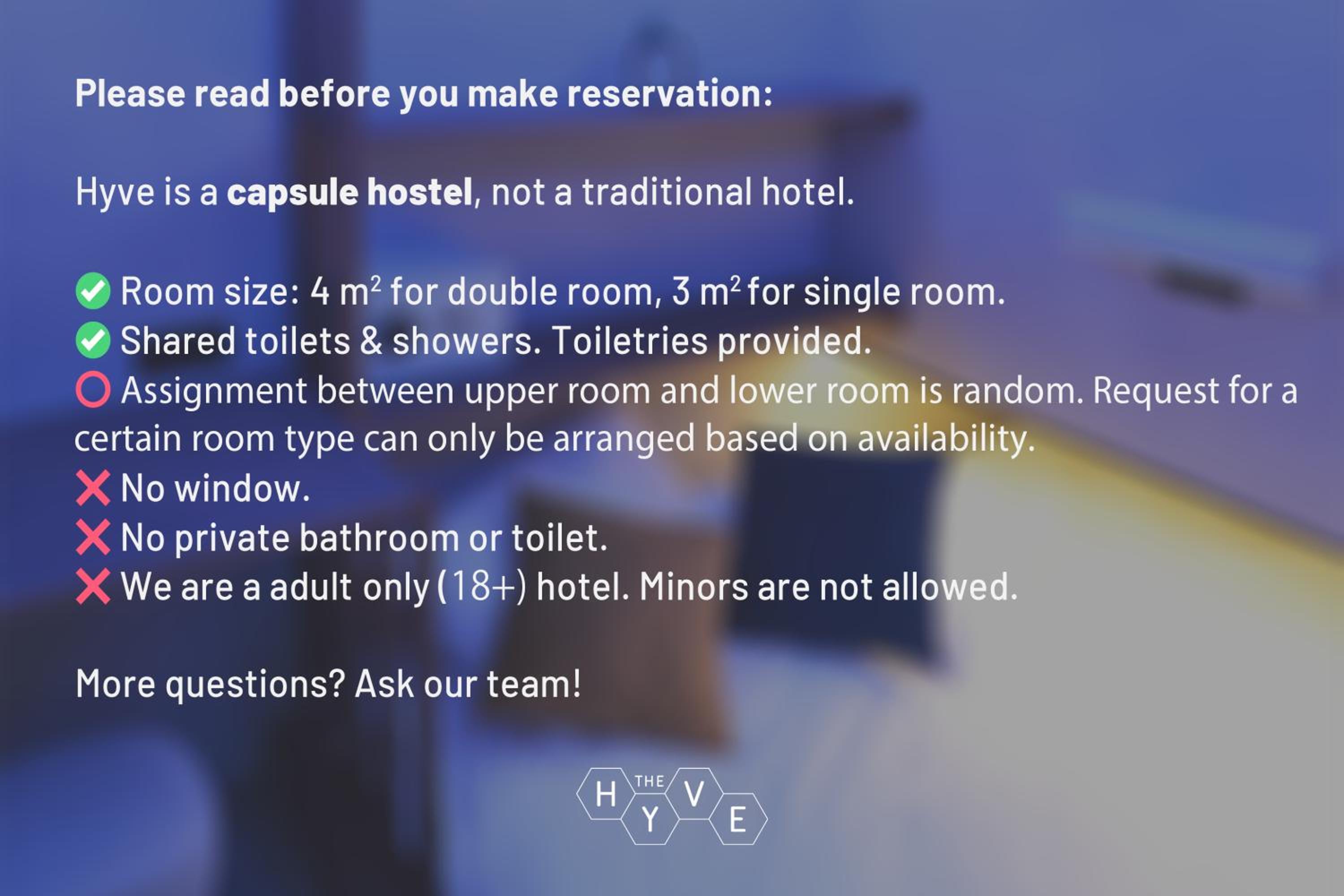 The Hyve Capsule hostel Amsterdam