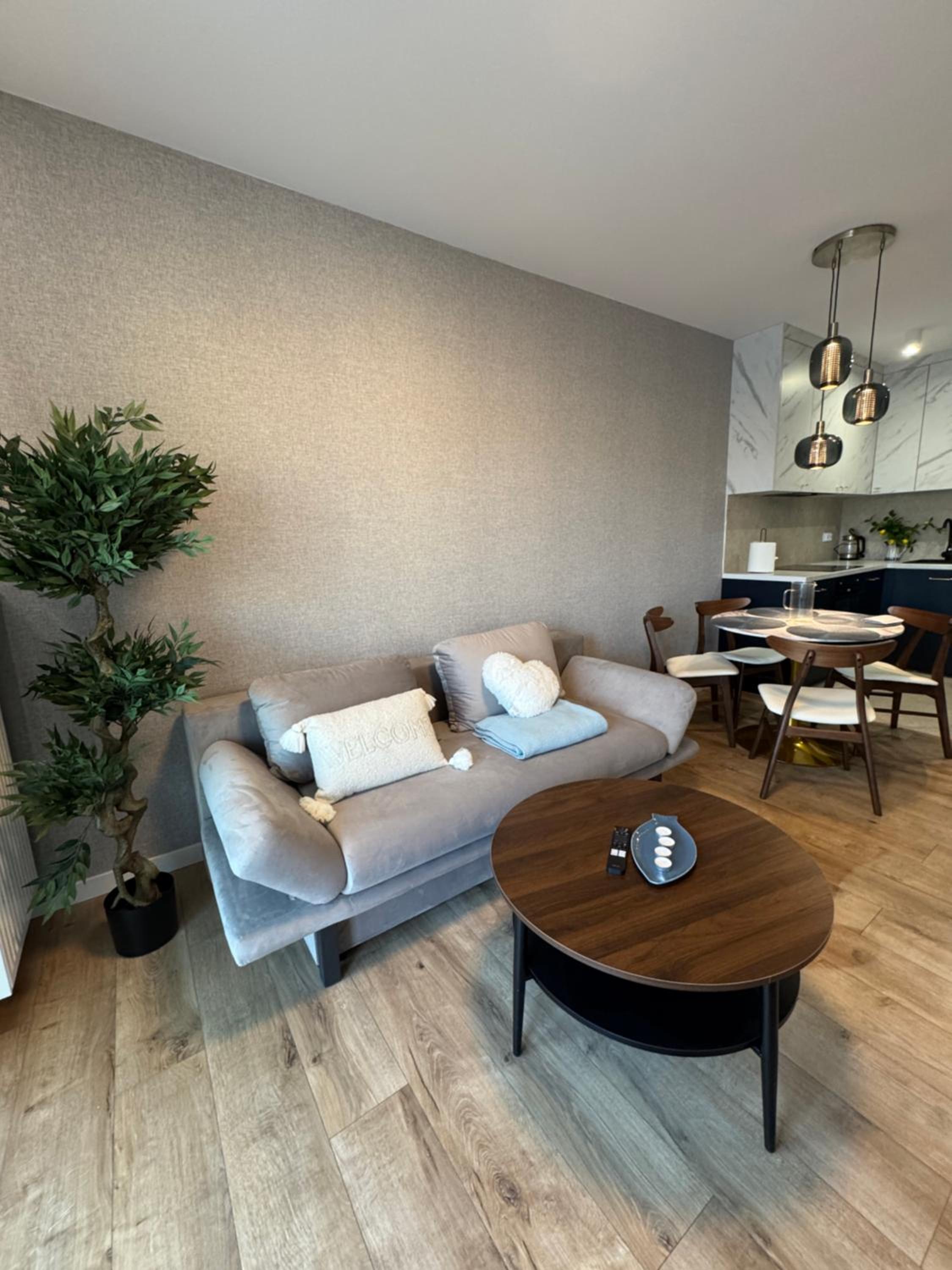 4SUMMER Salt Apartment Parking w cenie, stylowe elegnackie mieszkanie