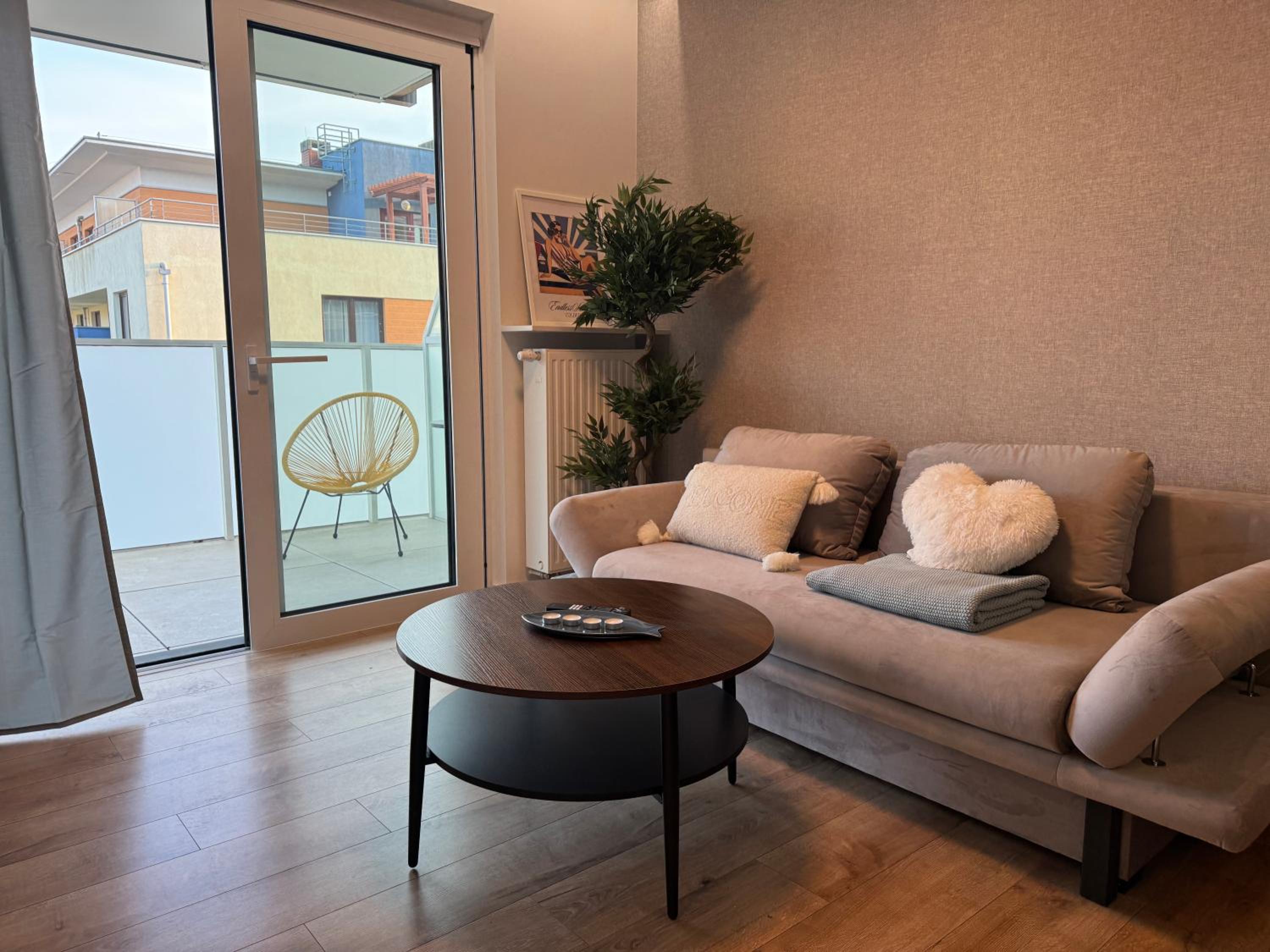 4SUMMER Salt Apartment Parking w cenie, stylowe elegnackie mieszkanie