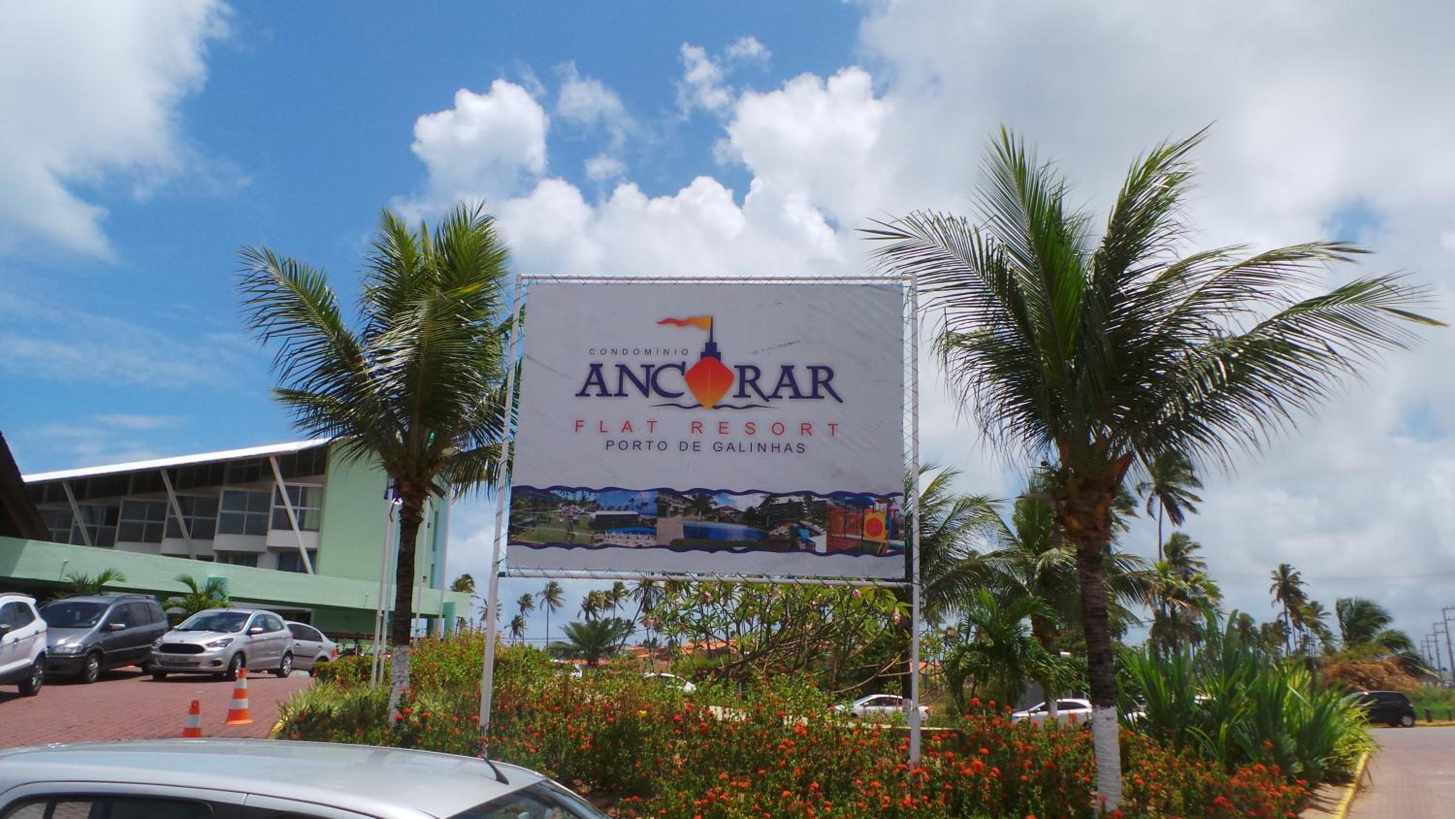 Ancorar Beira Mar Flats de 2 quartos Próximo ao Centro