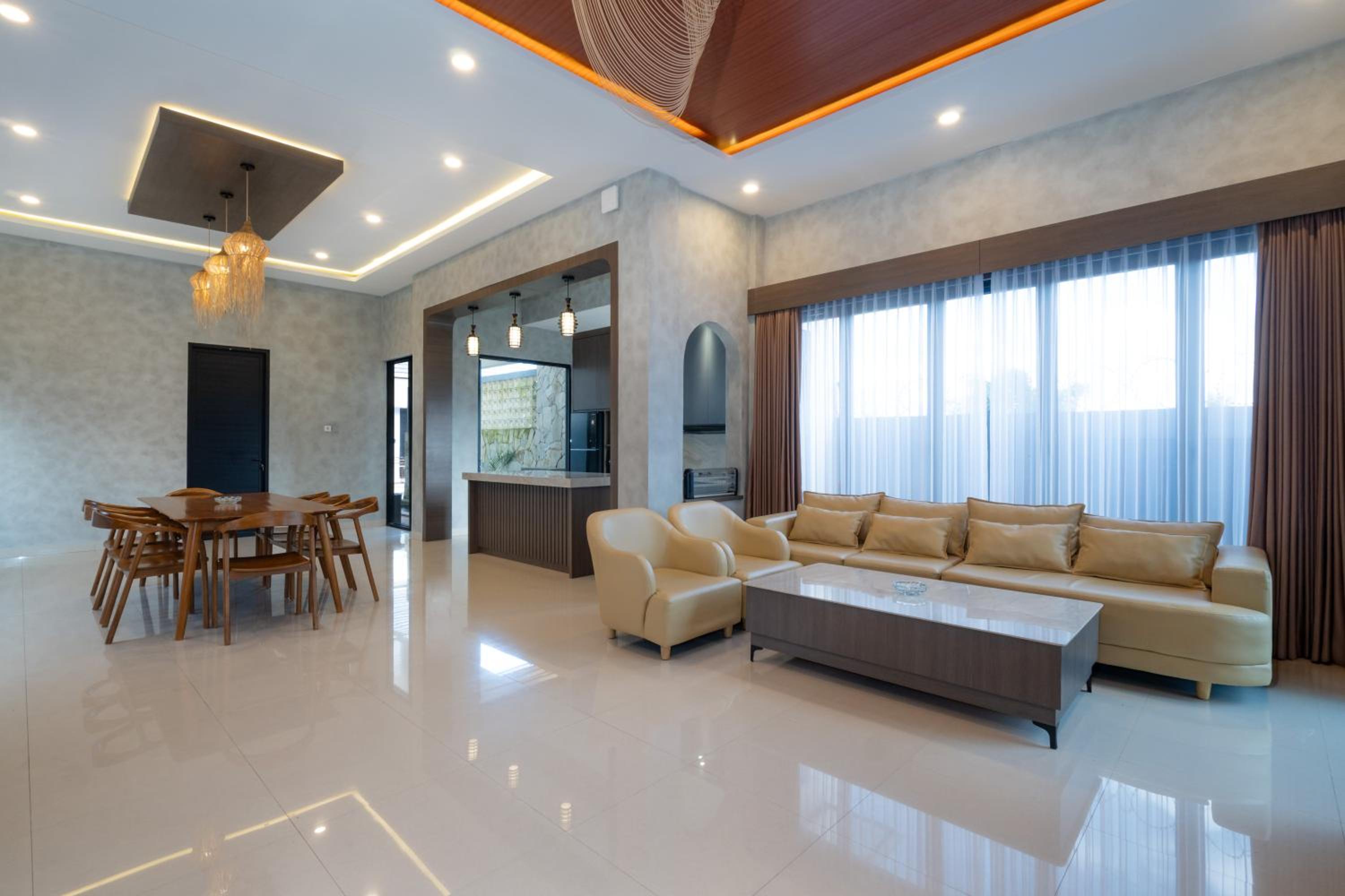 Odetta Villa Puncak - Kolam Renang Private