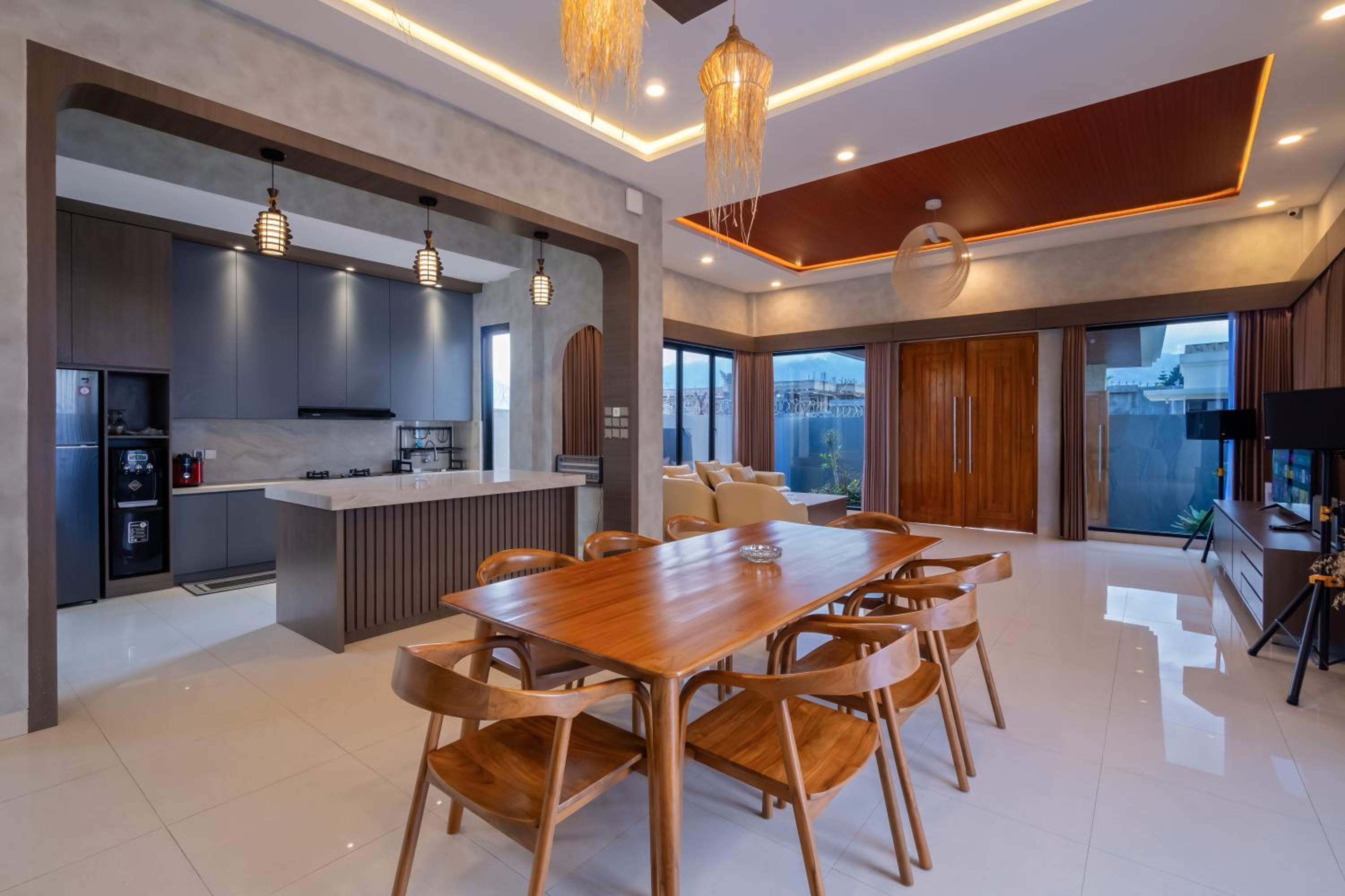 Odetta Villa Puncak - Kolam Renang Private