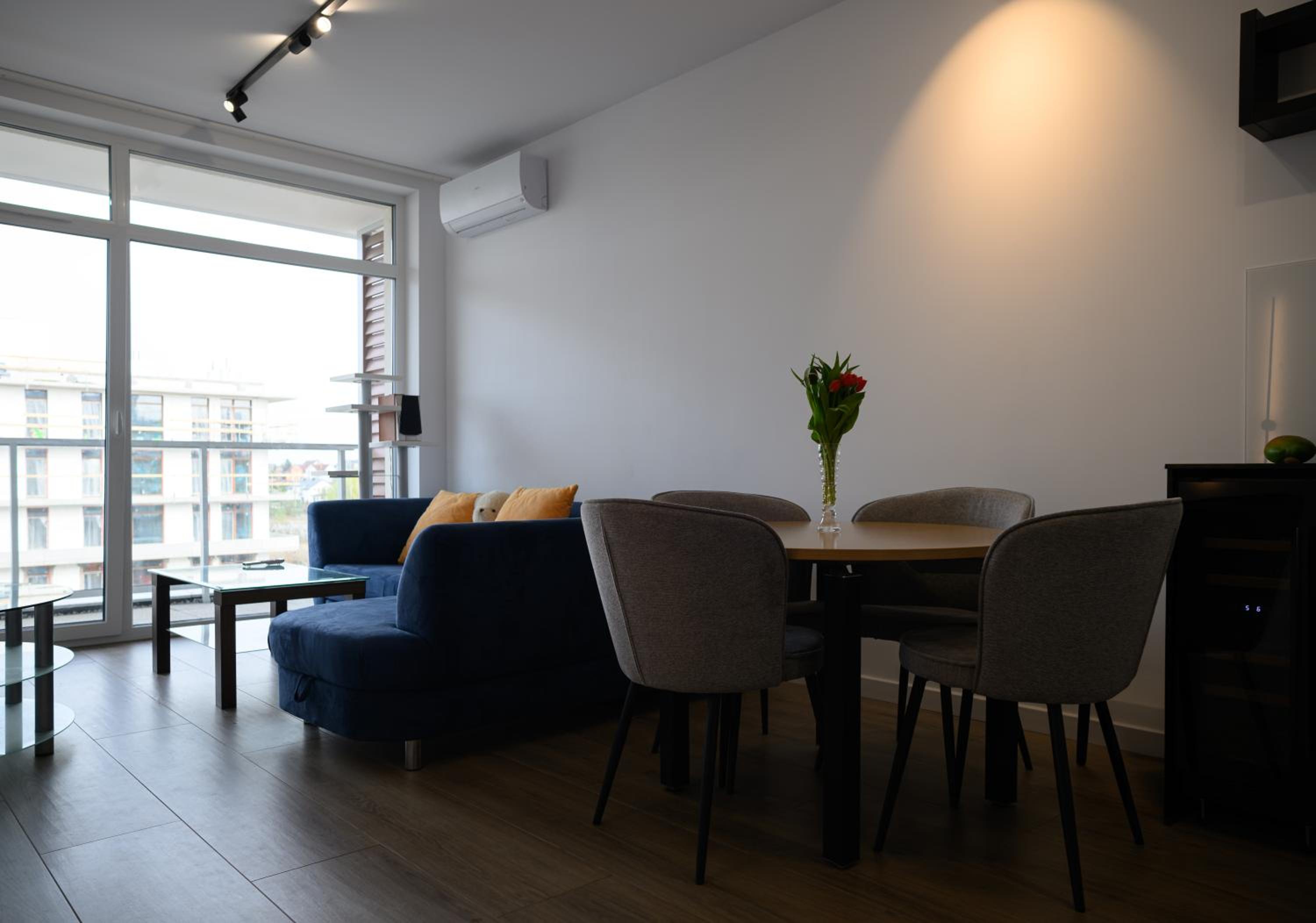 TuWypoczywam - Apartament 58 1C Sianożęty z klimatyzacja i miejscem na dachu
