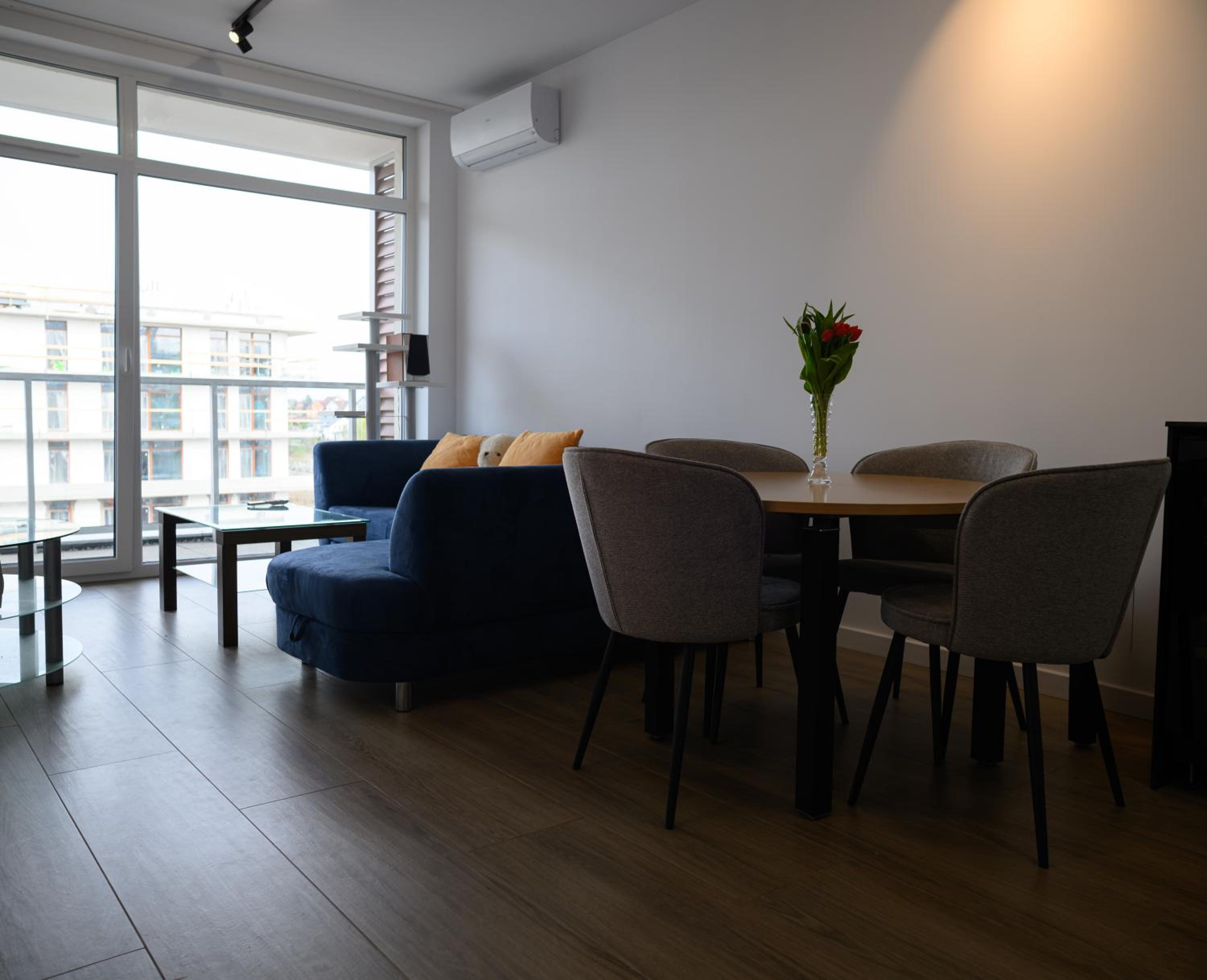 TuWypoczywam - Apartament 58 1C Sianożęty z klimatyzacja i miejscem na dachu
