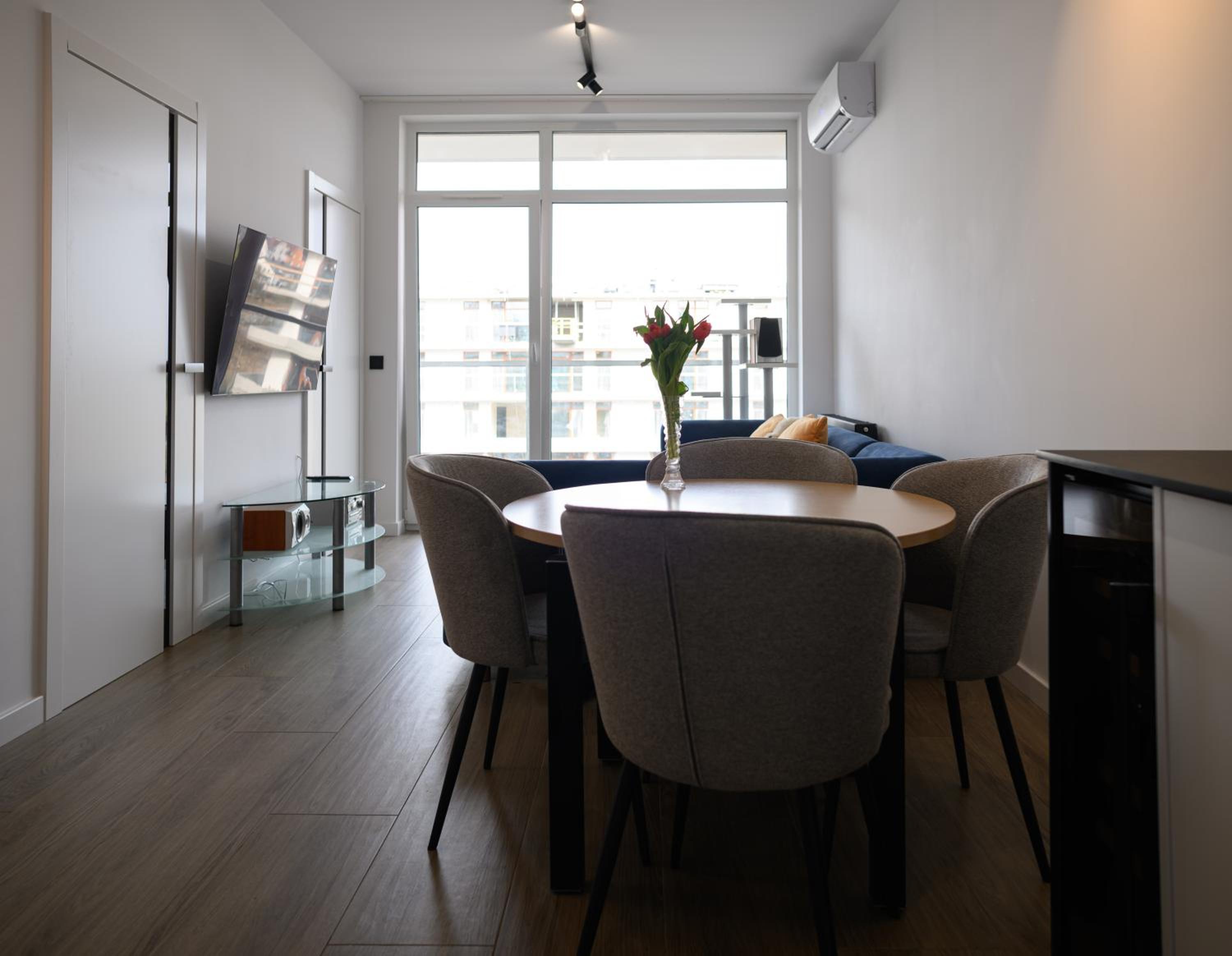 TuWypoczywam - Apartament 58 1C Sianożęty z klimatyzacja i miejscem na dachu
