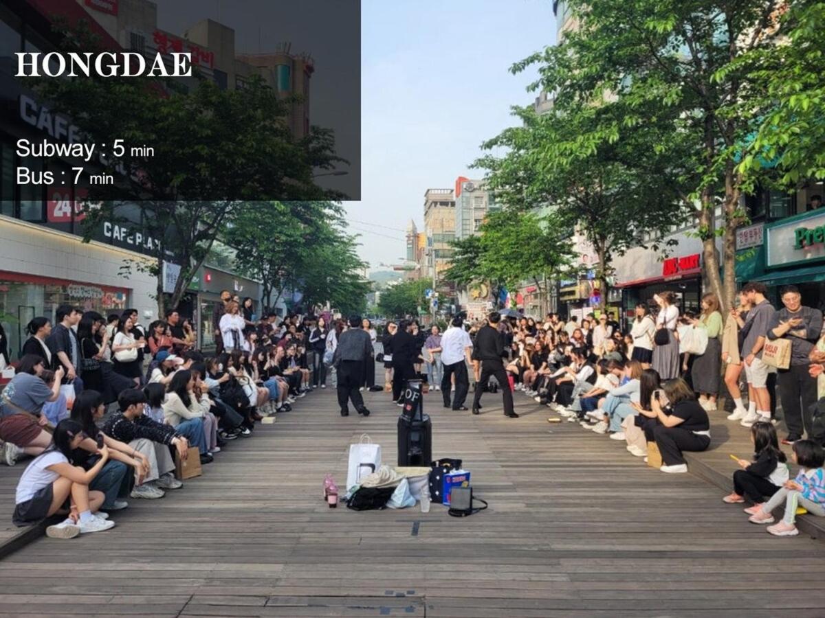 JinStay 새해 특가ㅣ합정역,공항버스,한강 10분ㅣ홍대, 연남, 명동, 광화문ㅣ케이팝콘서트ㅣ무료짐보관