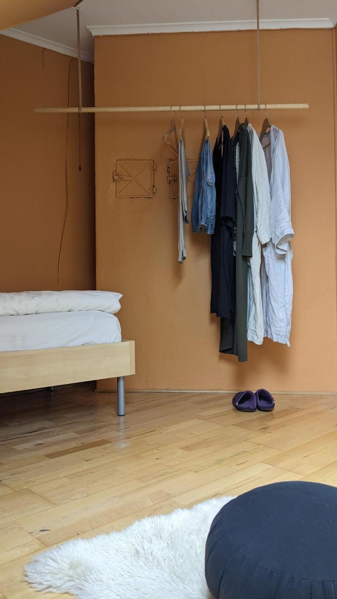 Rom i loftsleilighet med utsikt