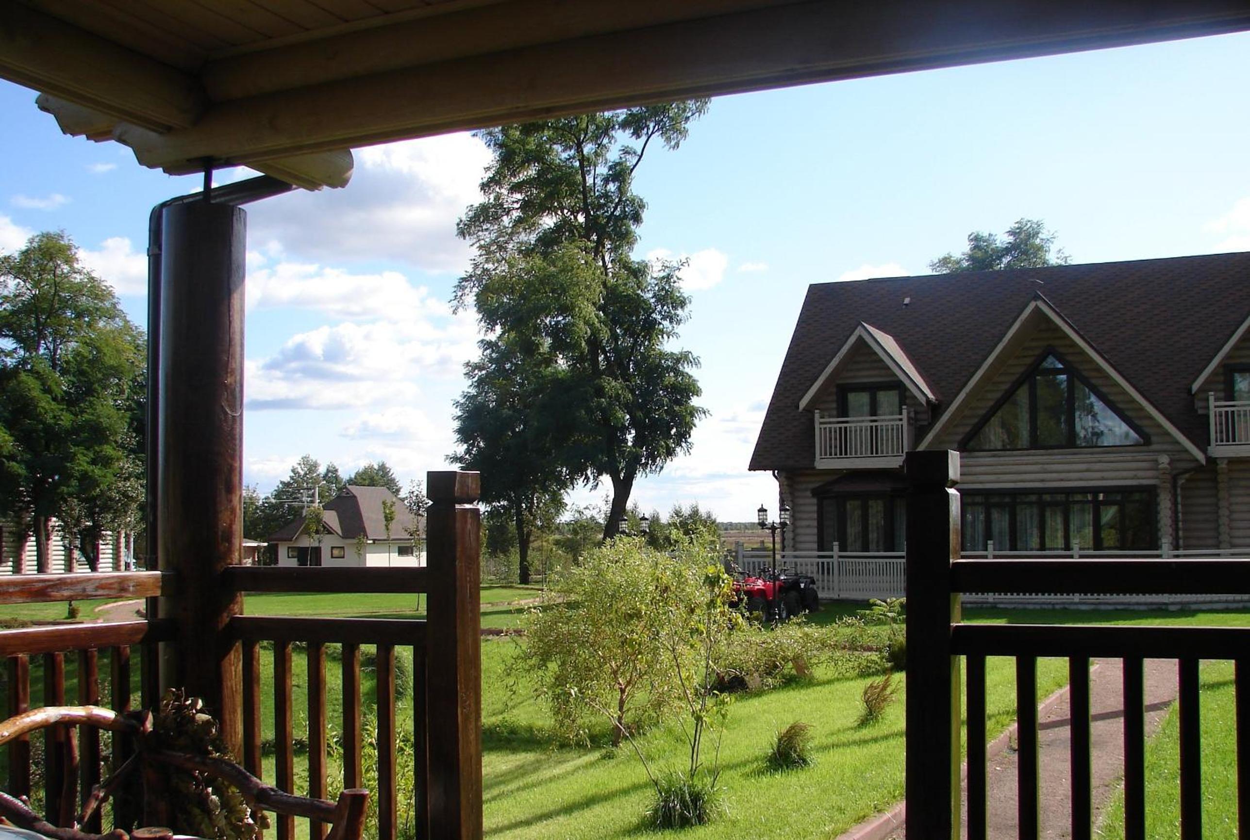 Pastoral wooden hauses