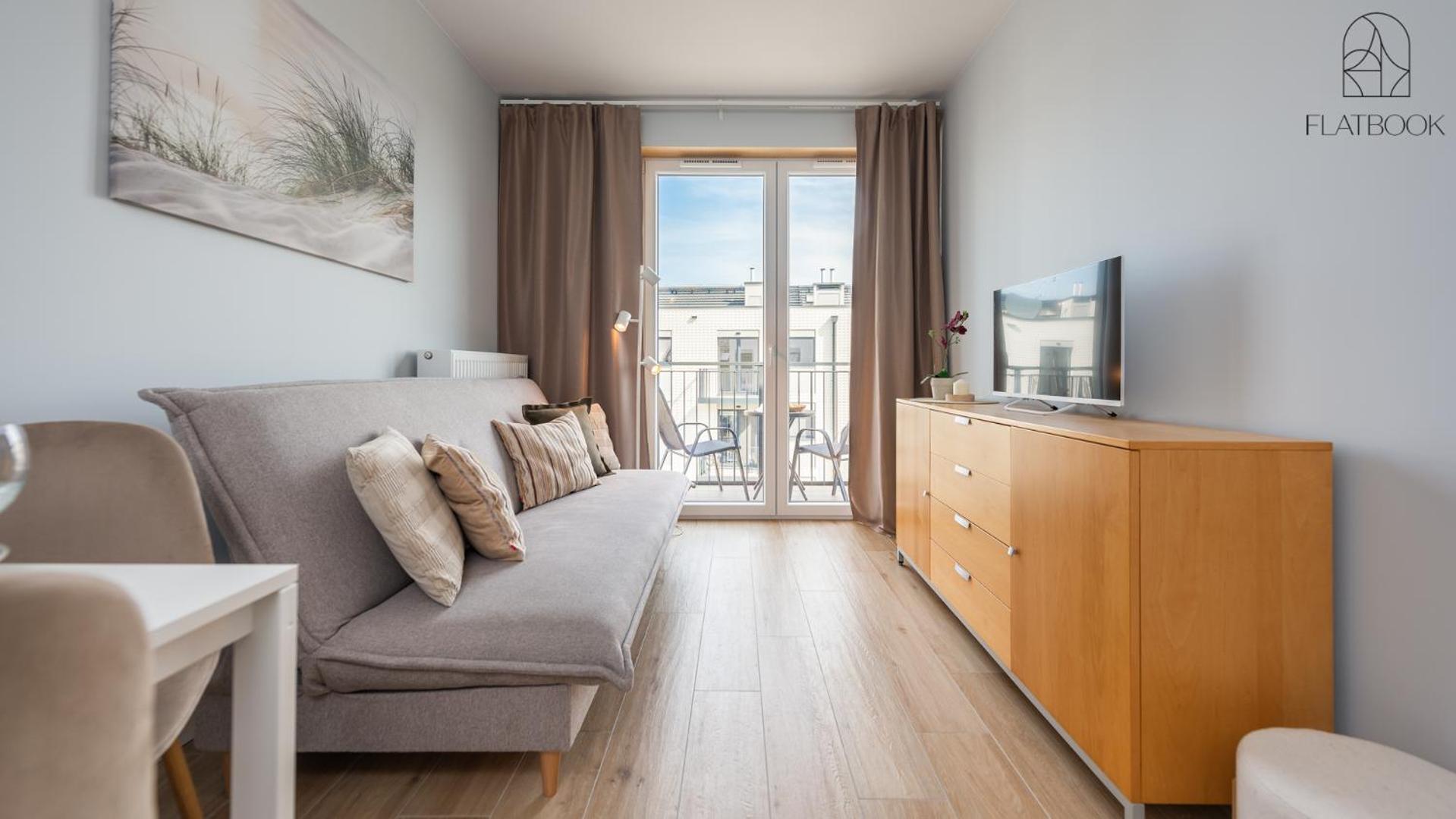 Flatbook Apartamenty - Trimare II Sztutowo z bilardem i parkingiem