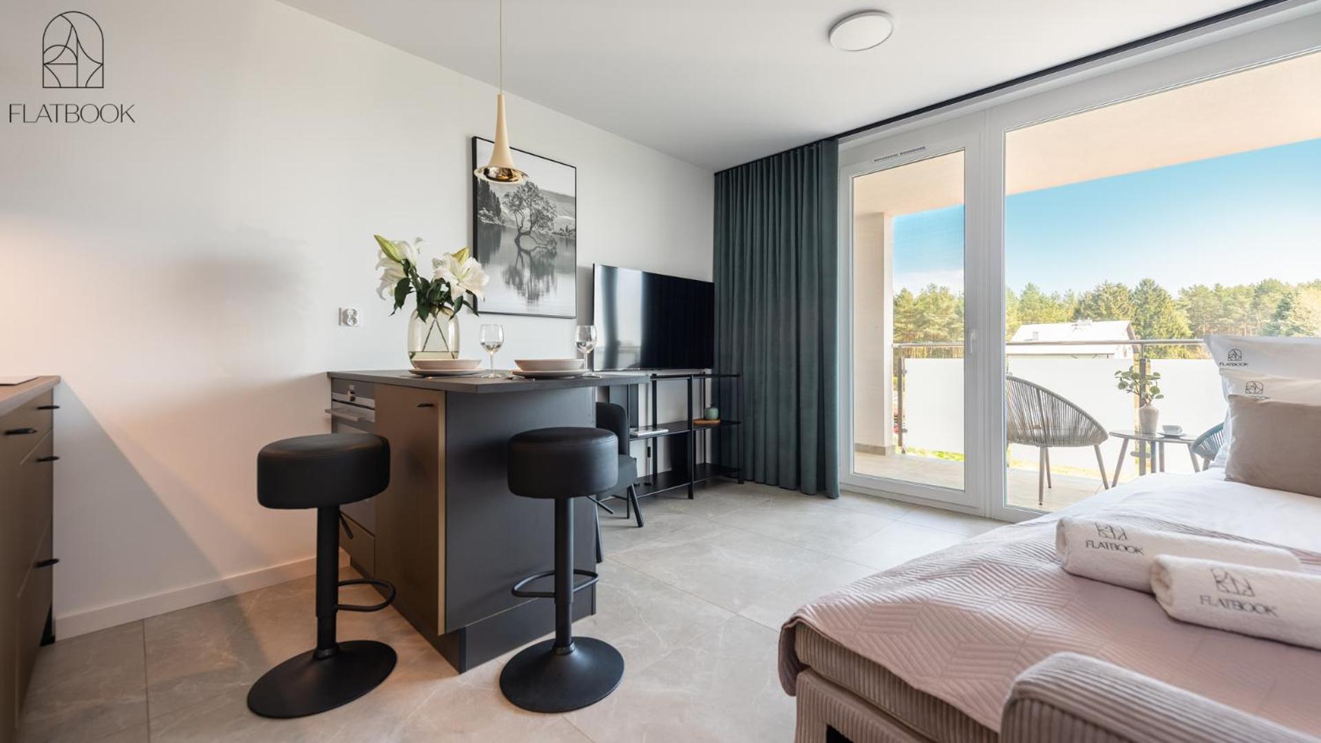 Flatbook Apartamenty - Sztutowo Baltic Garden z Basenem i Parkingiem