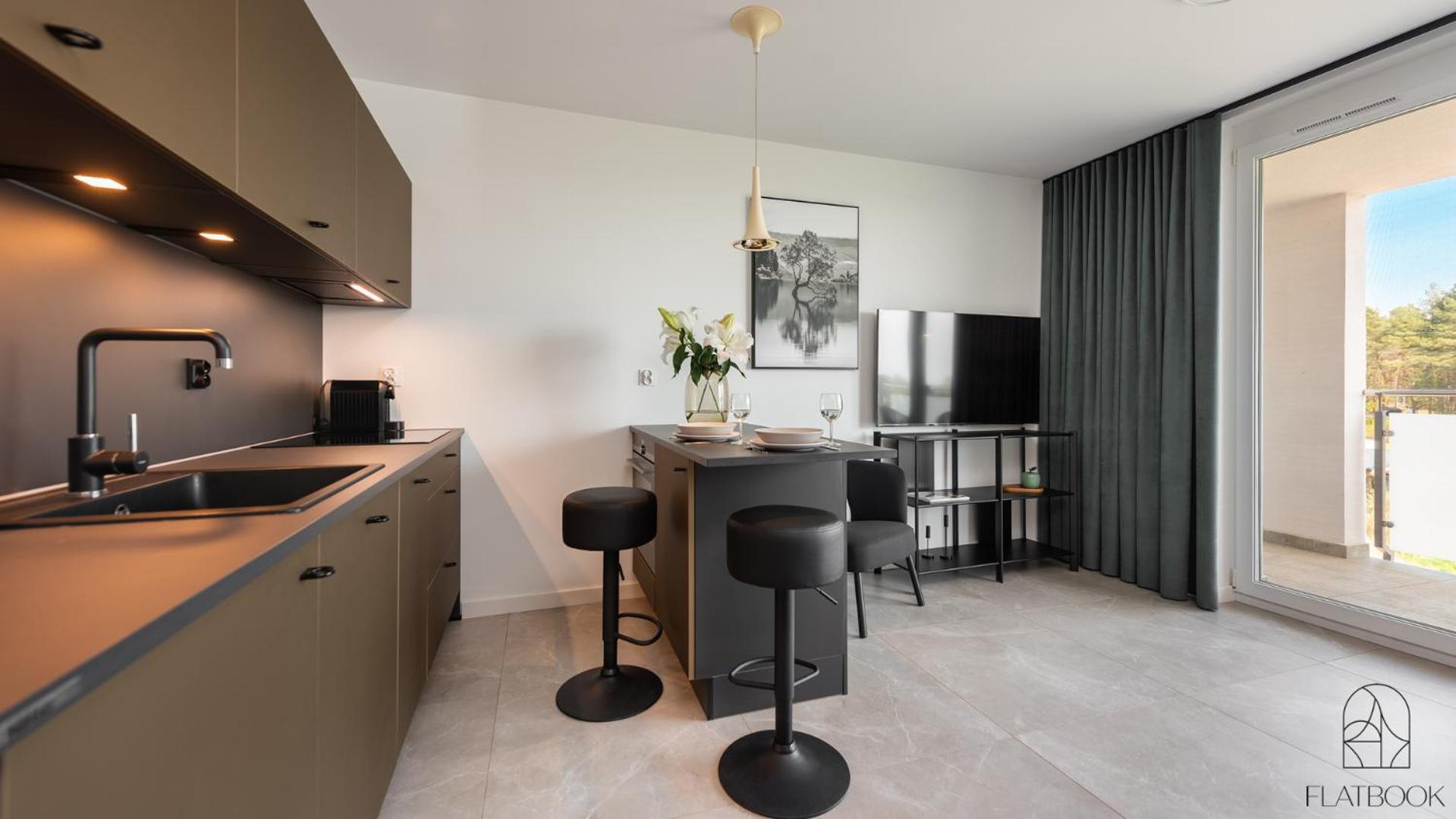 Flatbook Apartamenty - Sztutowo Baltic Garden z Basenem i Parkingiem