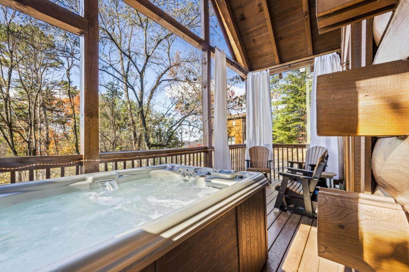 Natures Nest MTN View Hot Tub Arcade Games