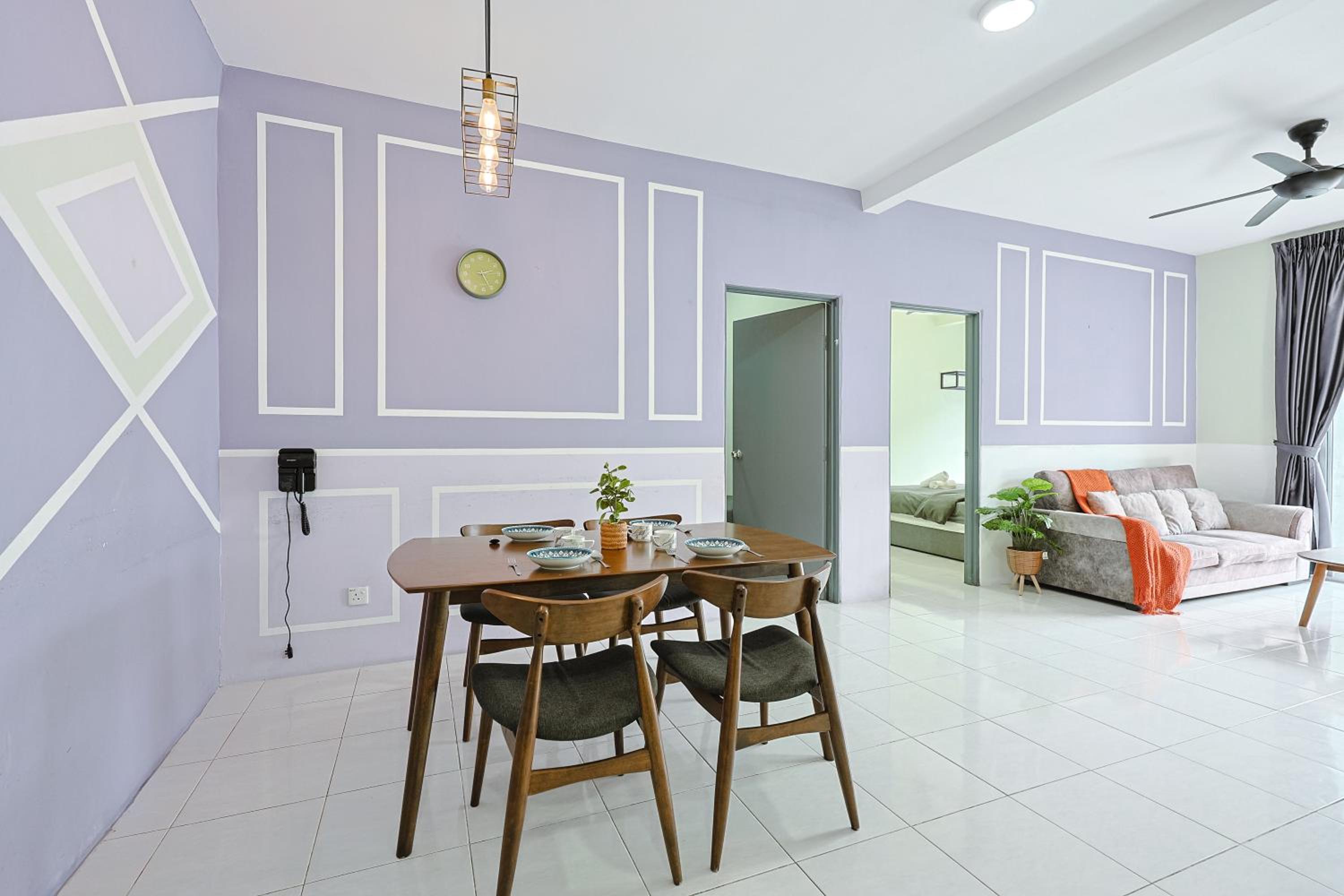 Lavender Dream Brinchang Cozy Family 10 Pax Clover Home 8-01