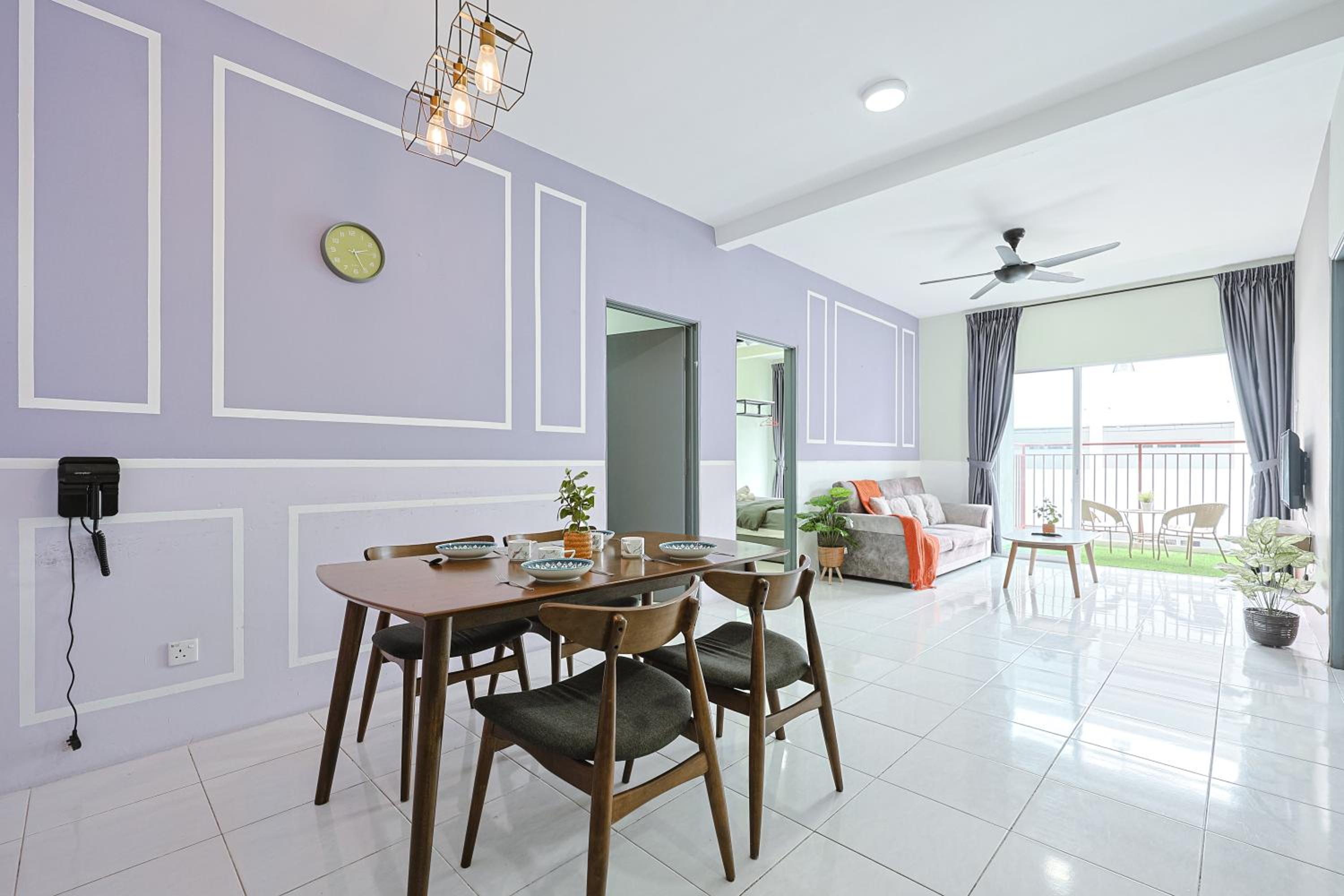 Lavender Dream Brinchang Cozy Family 10 Pax Clover Home 8-01