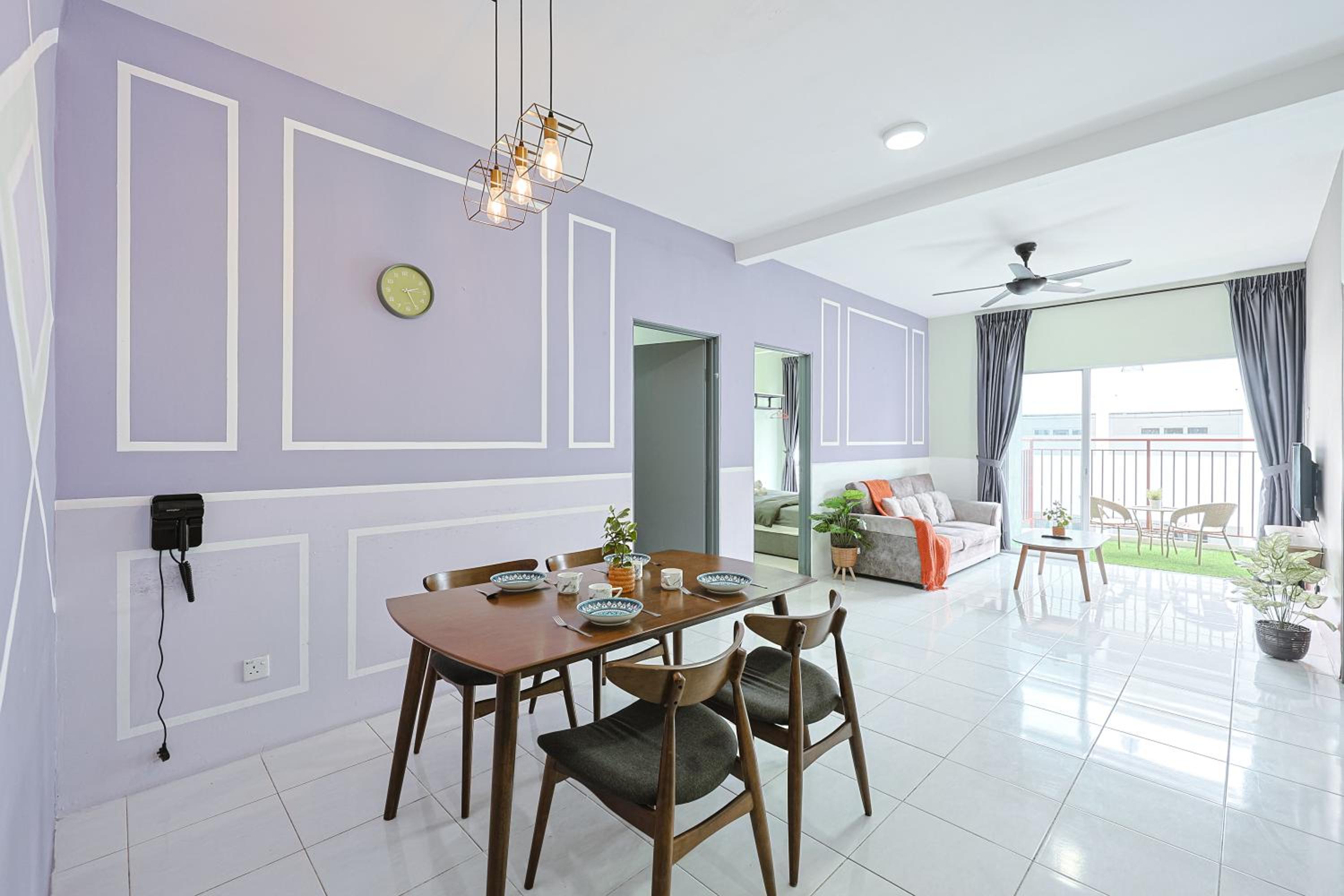 Lavender Dream Brinchang Cozy Family 10 Pax Clover Home 8-01