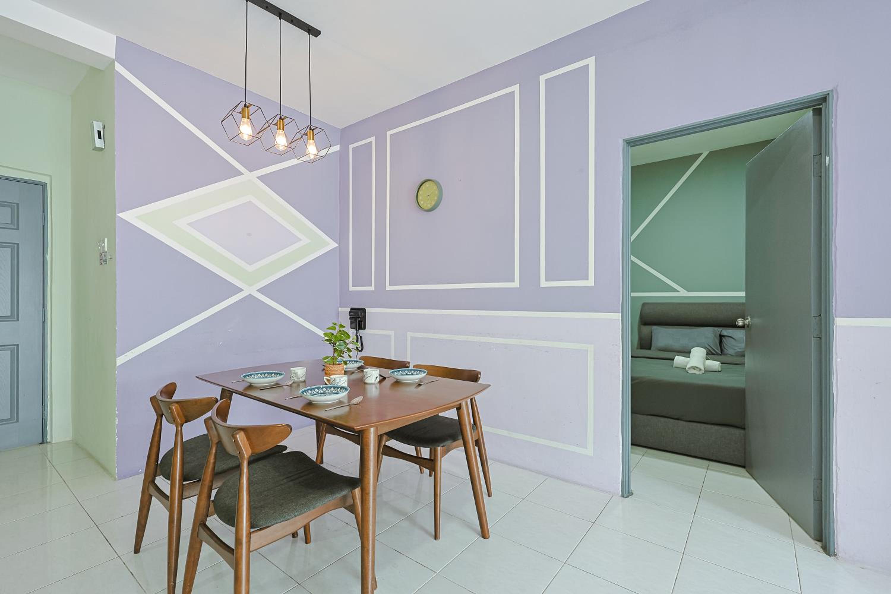 Lavender Dream Brinchang Cozy Family 10 Pax Clover Home 8-01