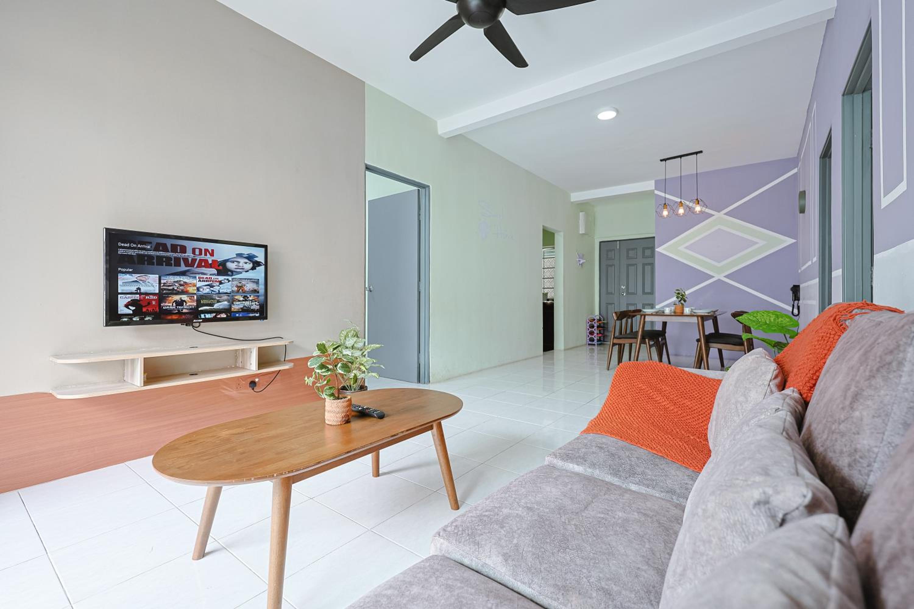 Lavender Dream Brinchang Cozy Family 10 Pax Clover Home 8-01