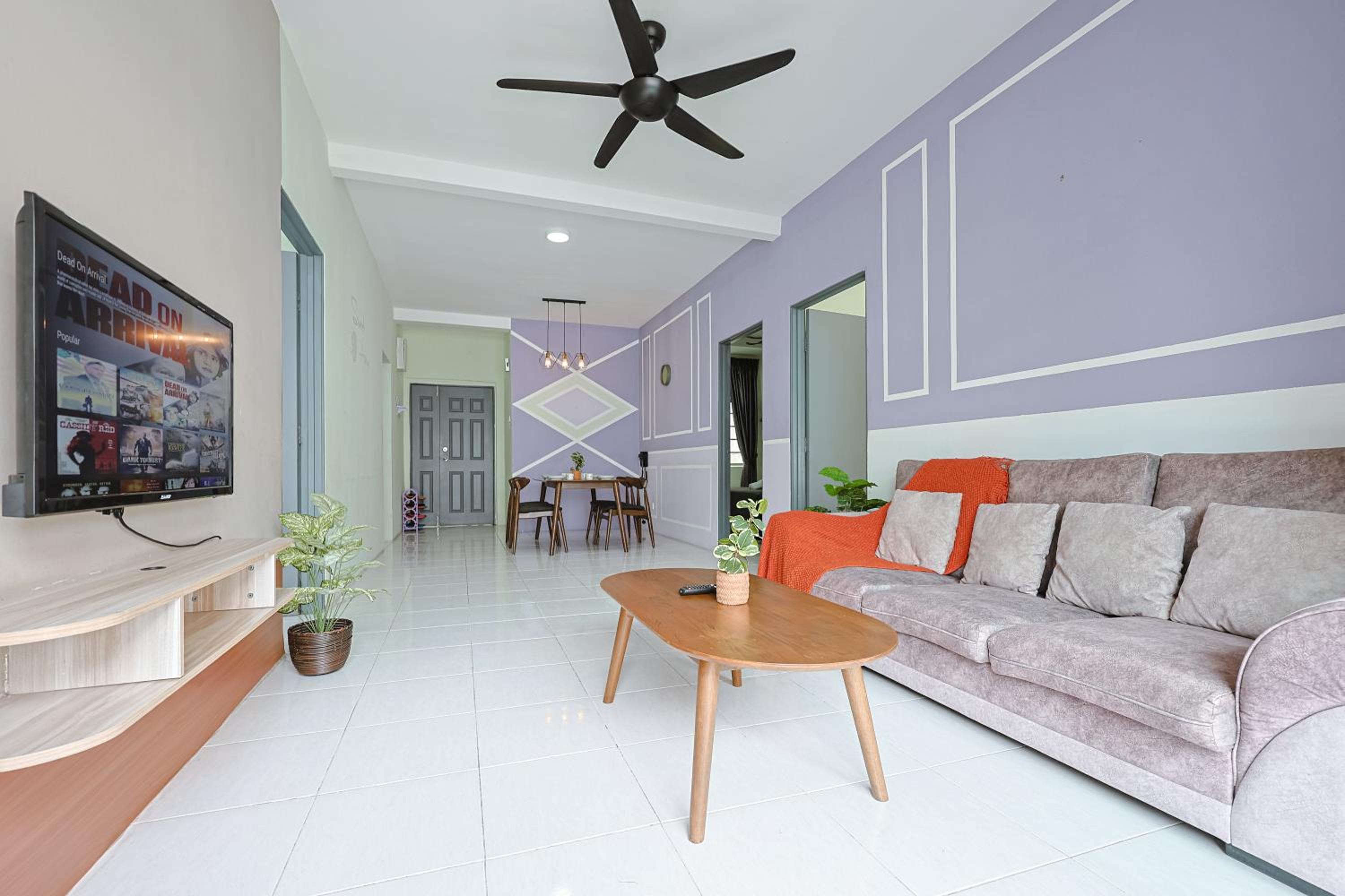 Lavender Dream Brinchang Cozy Family 10 Pax Clover Home 8-01