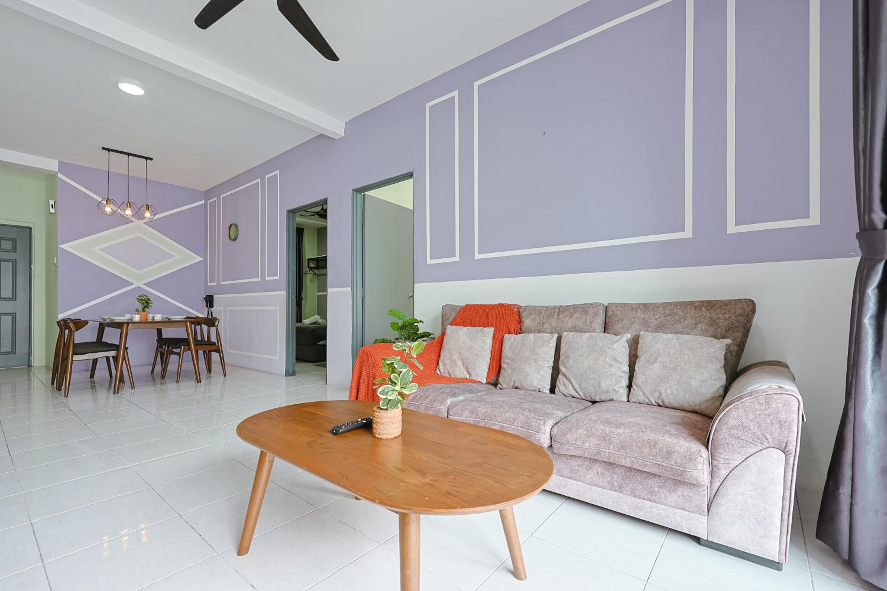 Lavender Dream Brinchang Cozy Family 10 Pax Clover Home 8-01