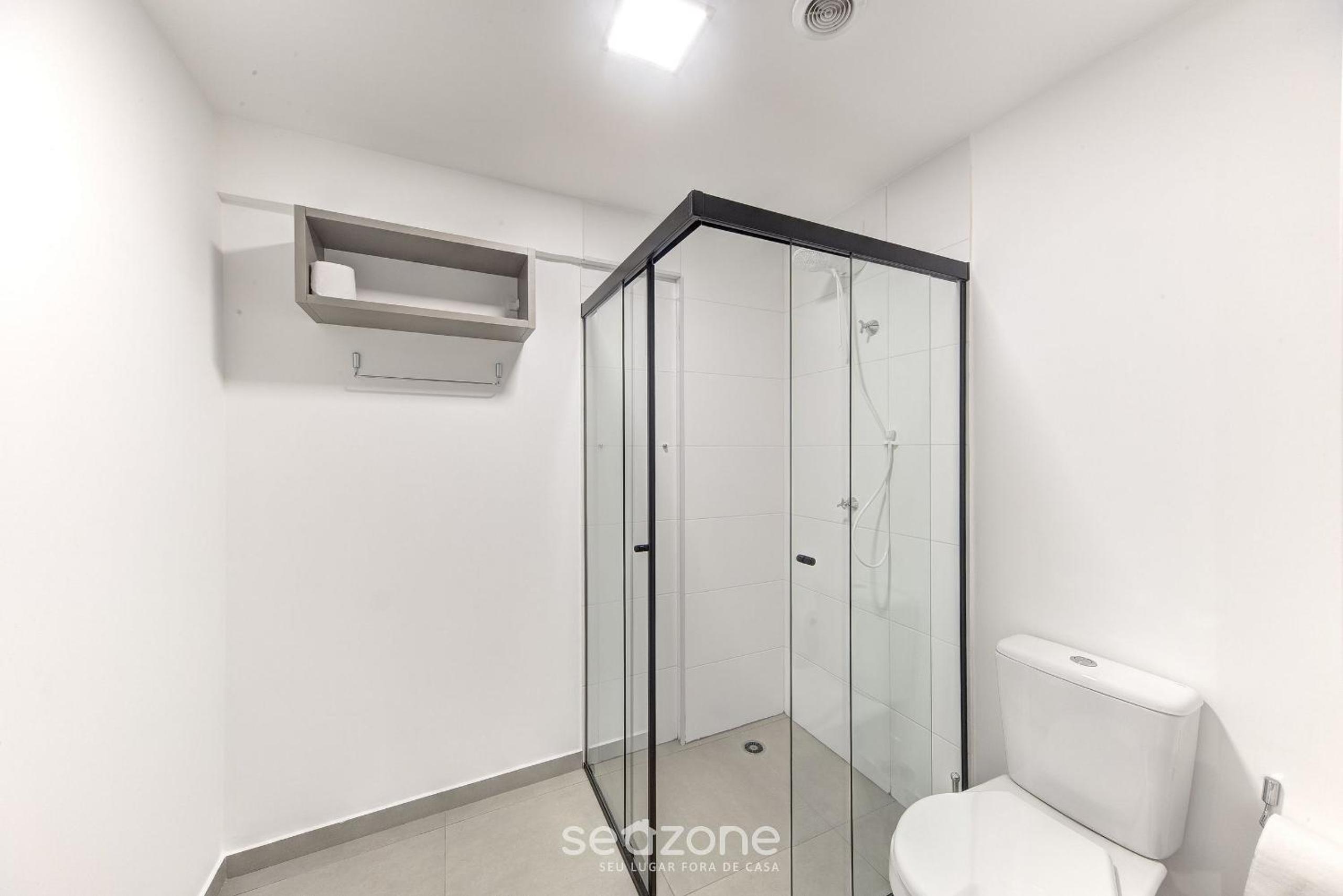 Studio with Balcony 100m from PUC-Pompeia PUQ0208