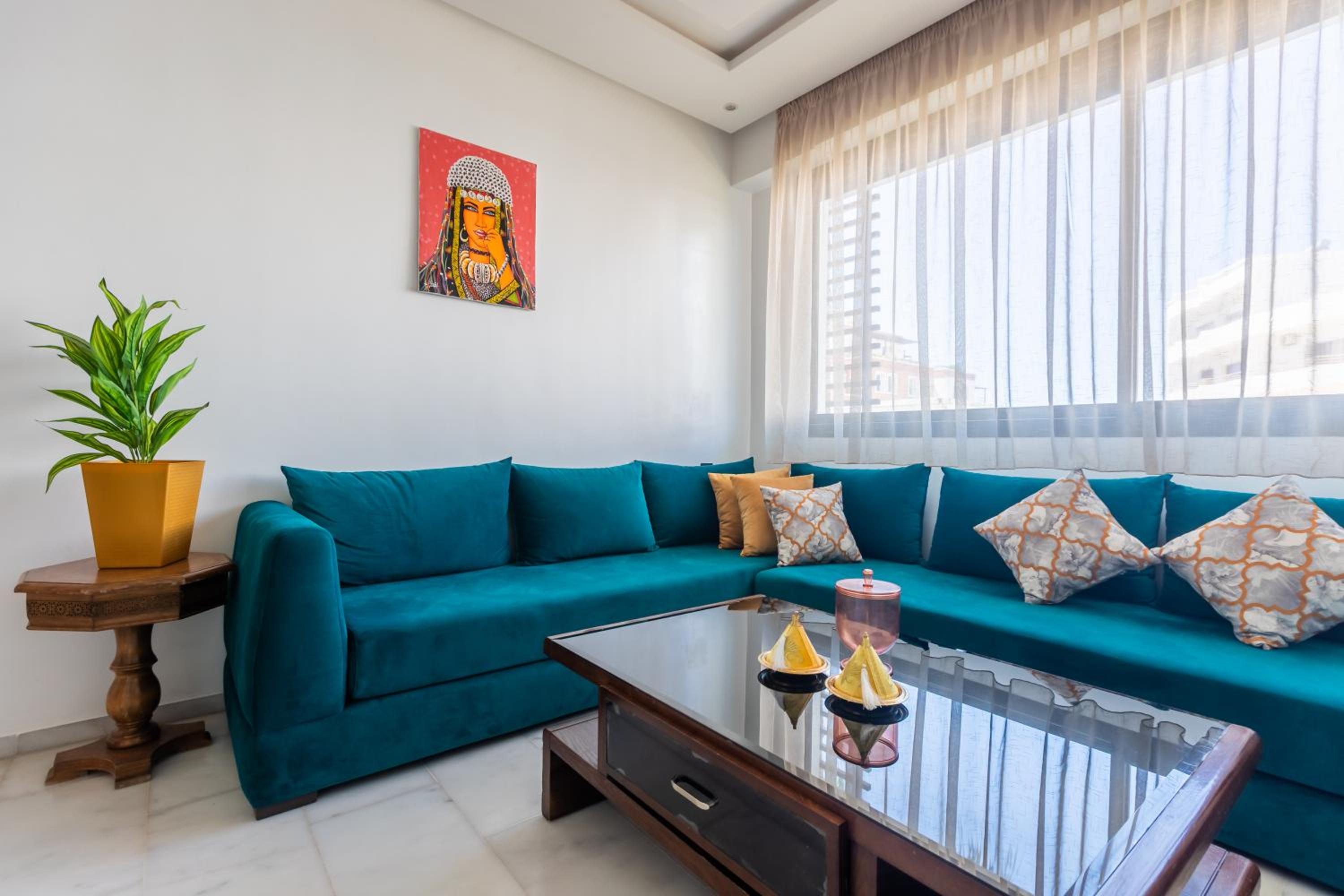 Appartement luxe 2 Piscines 300 m de la plage SONABA Founty Agadir