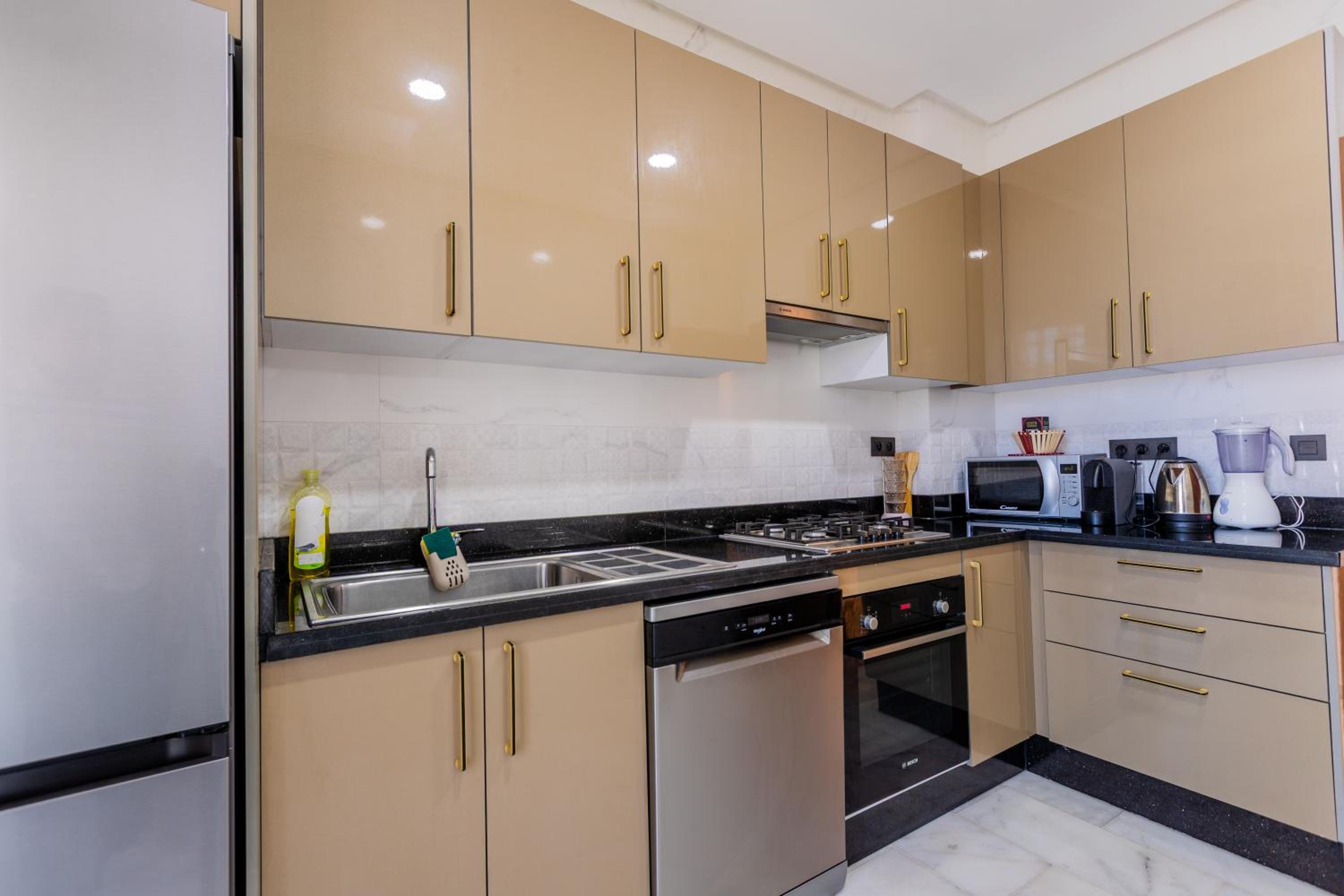 Appartement luxe 2 Piscines 300 m de la plage SONABA Founty Agadir