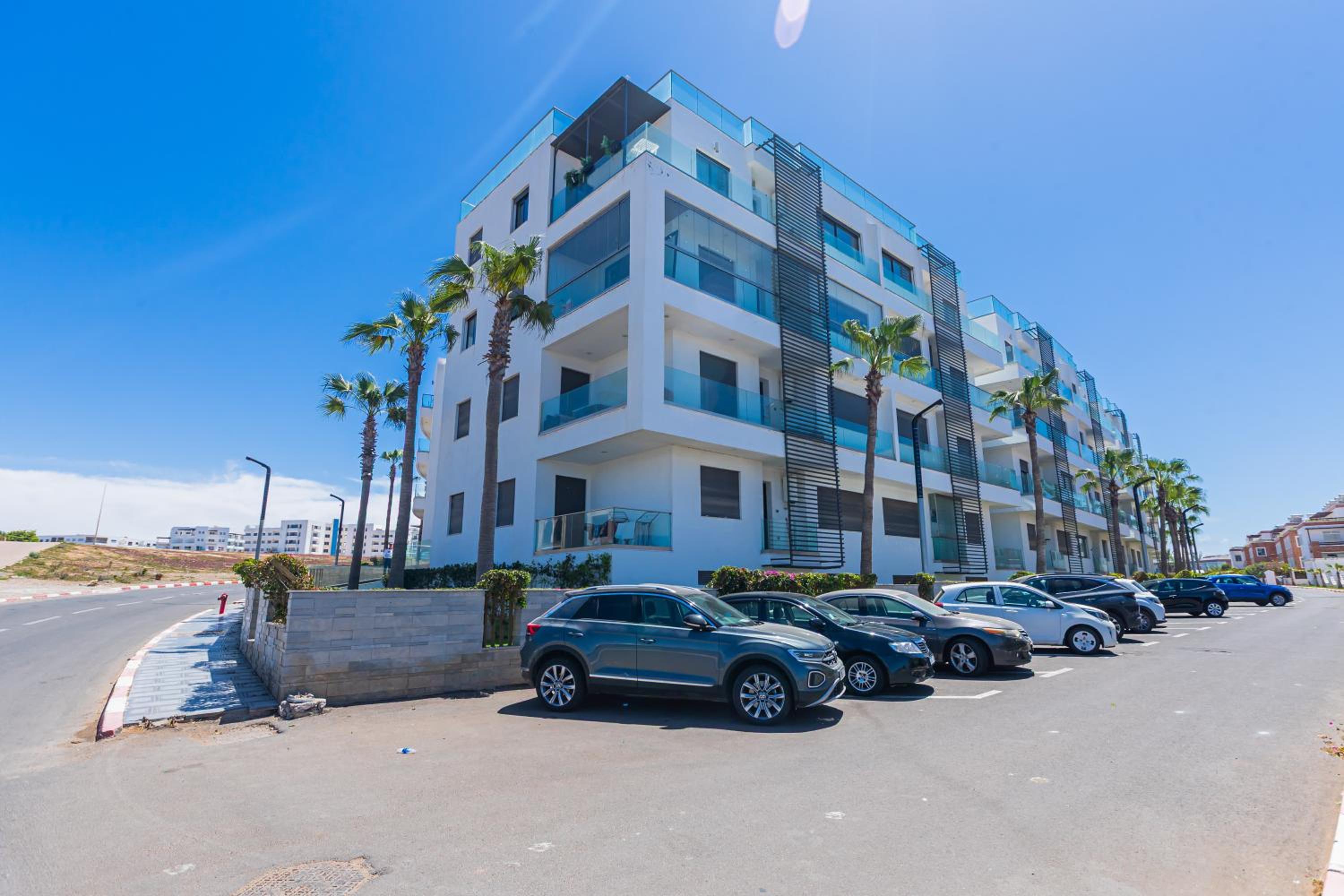 Appartement luxe 2 Piscines 300 m de la plage SONABA Founty Agadir