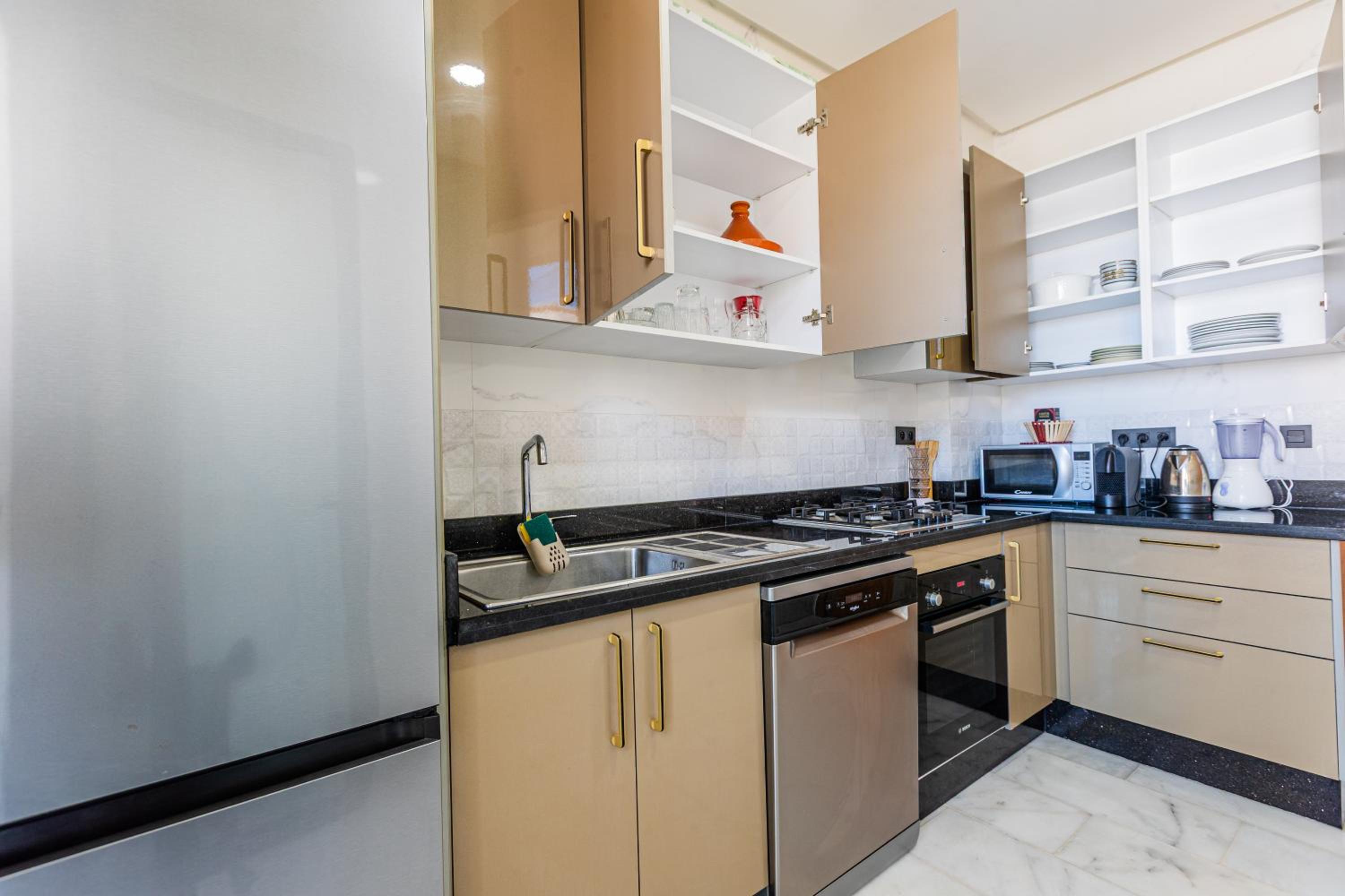 Appartement luxe 2 Piscines 300 m de la plage SONABA Founty Agadir