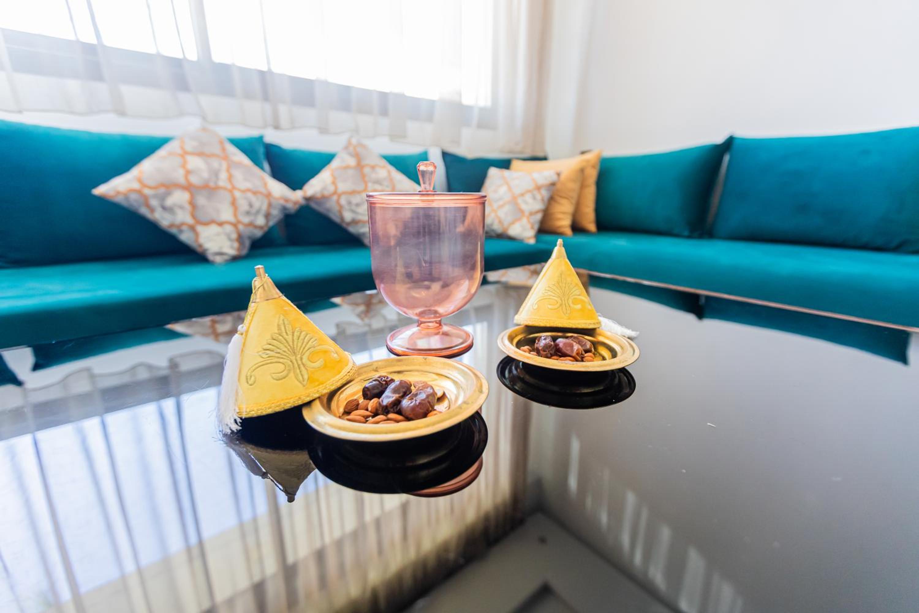 Appartement luxe 2 Piscines 300 m de la plage SONABA Founty Agadir