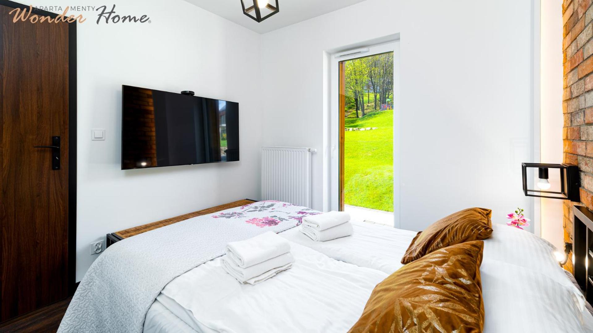Wonder Home Myśliwska - Domki przy stoku Karpatka - na terenie kompleksu plac zabaw, zewnętrzna siłownia i sklep
