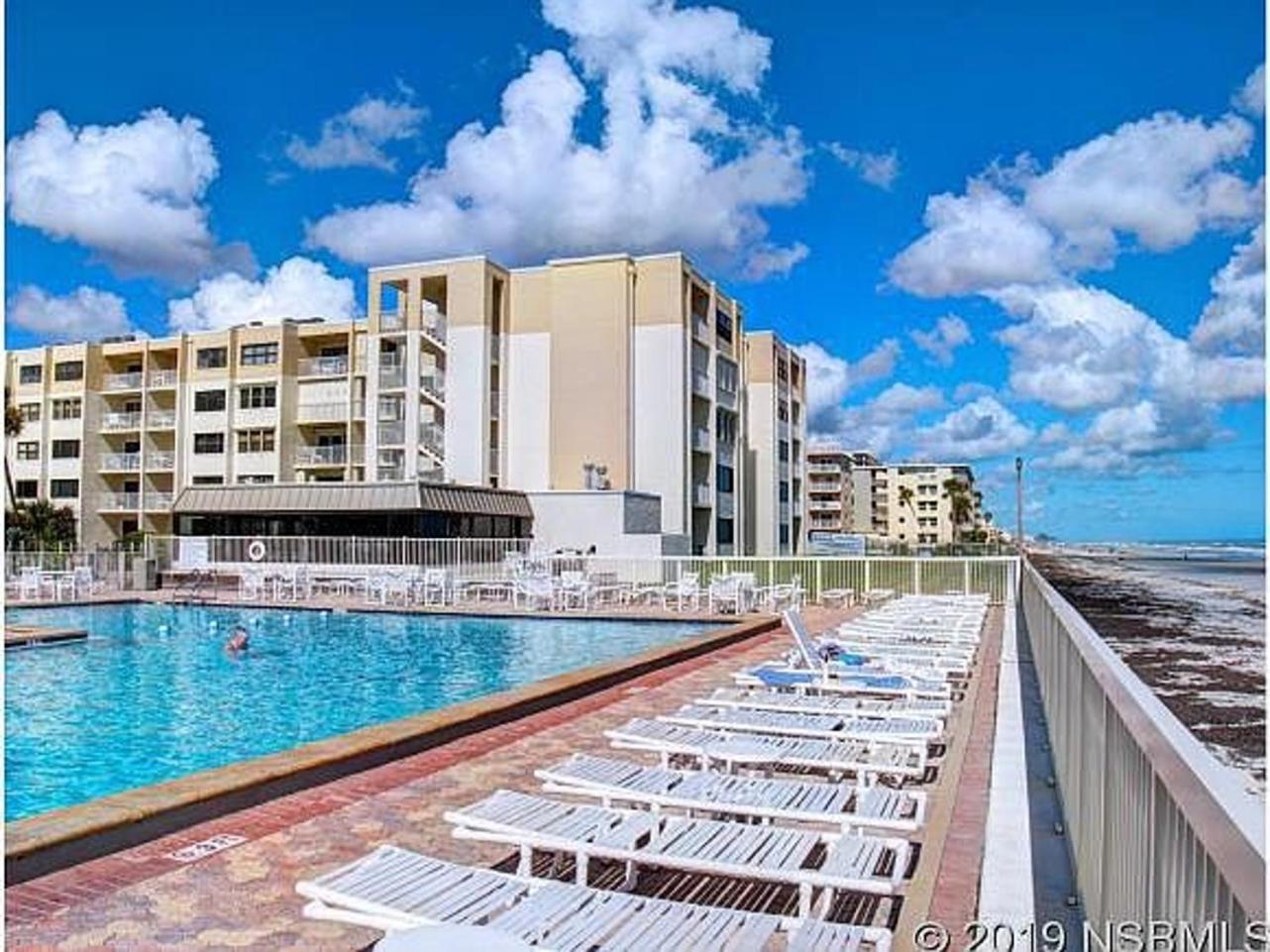 Oceanfront 2BR2BA Condo at Castle Reef, NSB FL