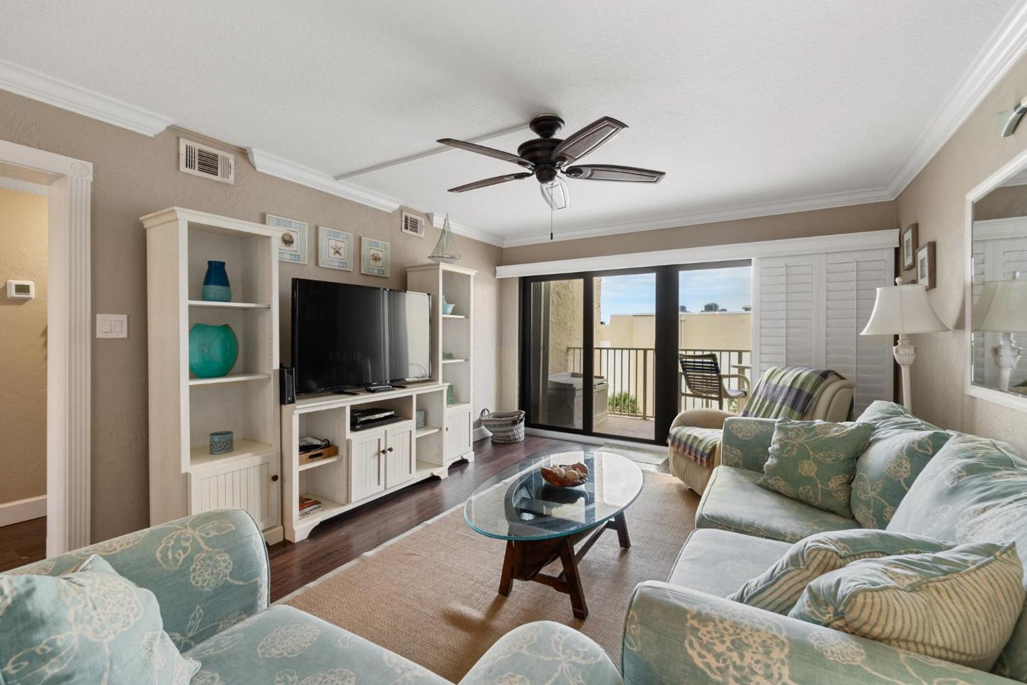 Oceanfront 2BR2BA Condo at Castle Reef, NSB FL