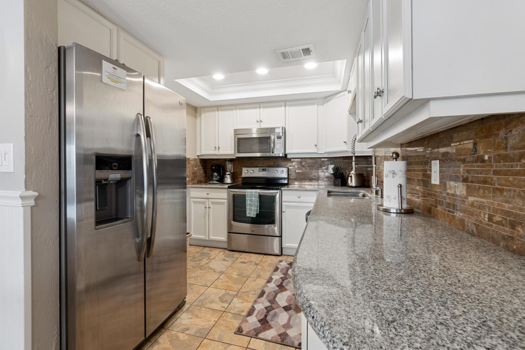 Oceanfront 2BR2BA Condo at Castle Reef, NSB FL