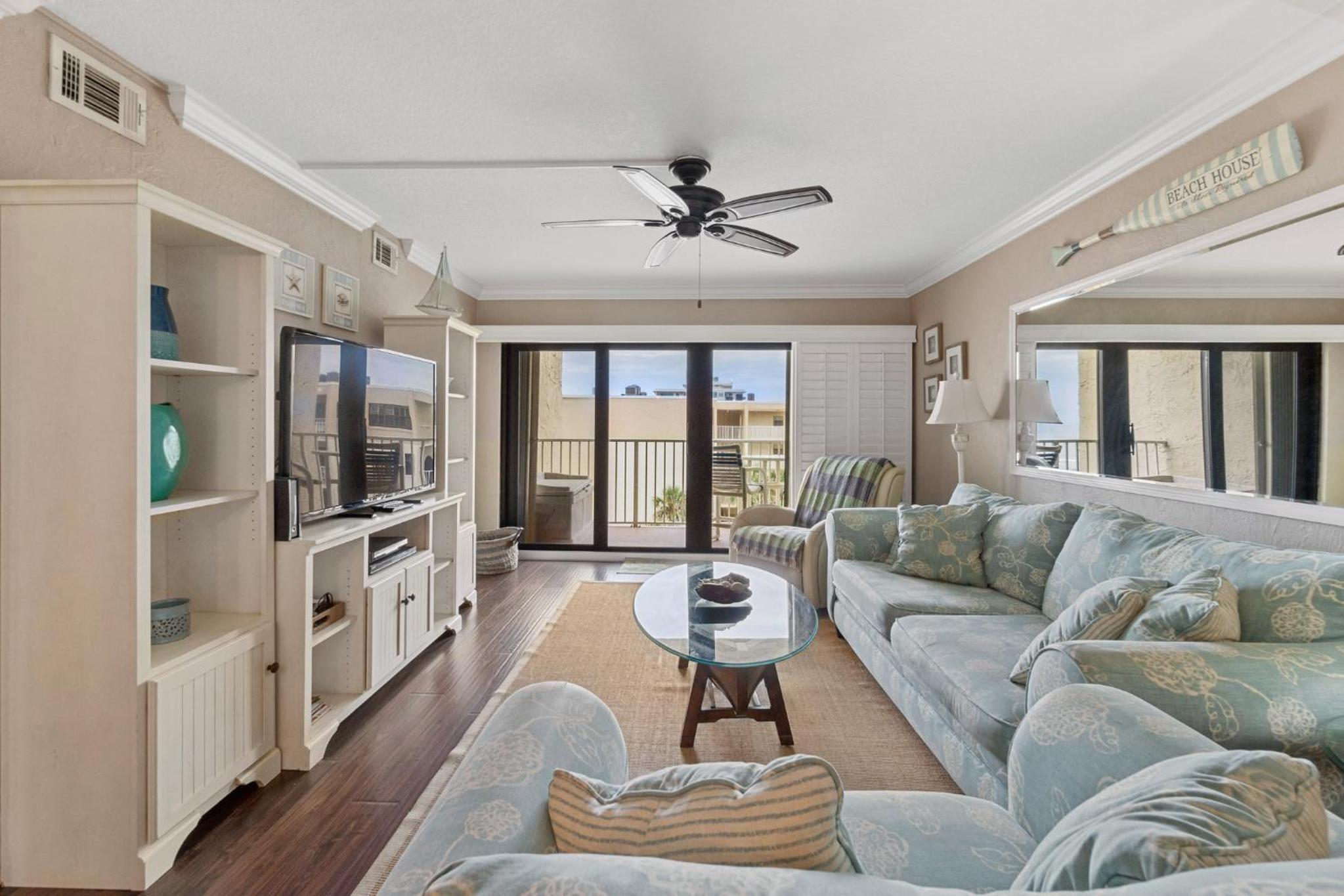 Oceanfront 2BR2BA Condo at Castle Reef, NSB FL
