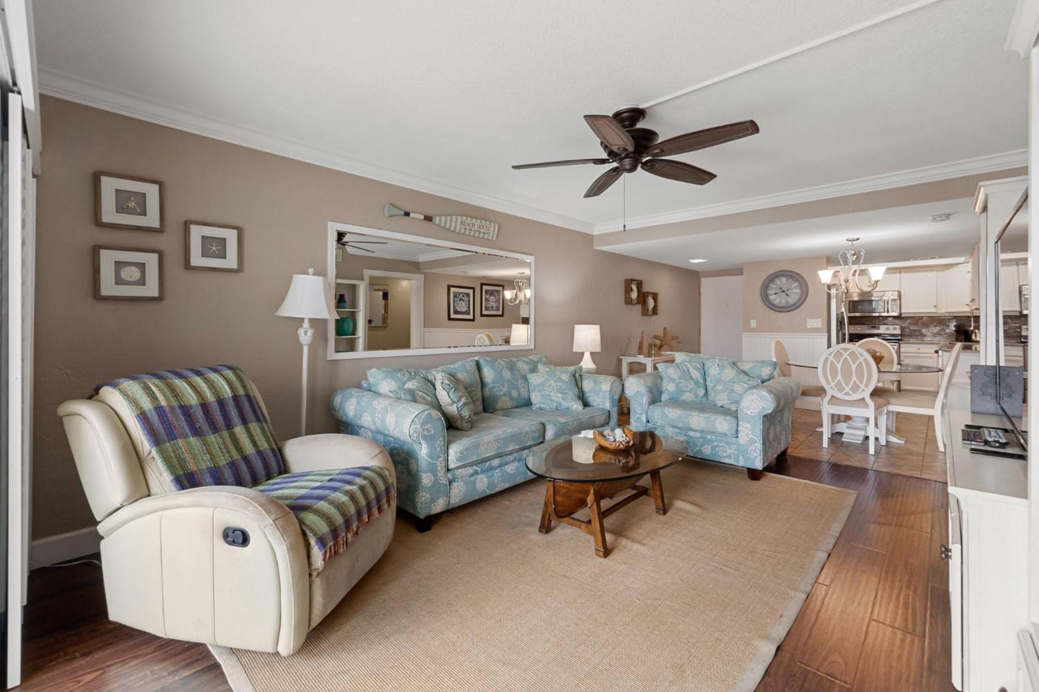 Oceanfront 2BR2BA Condo at Castle Reef, NSB FL