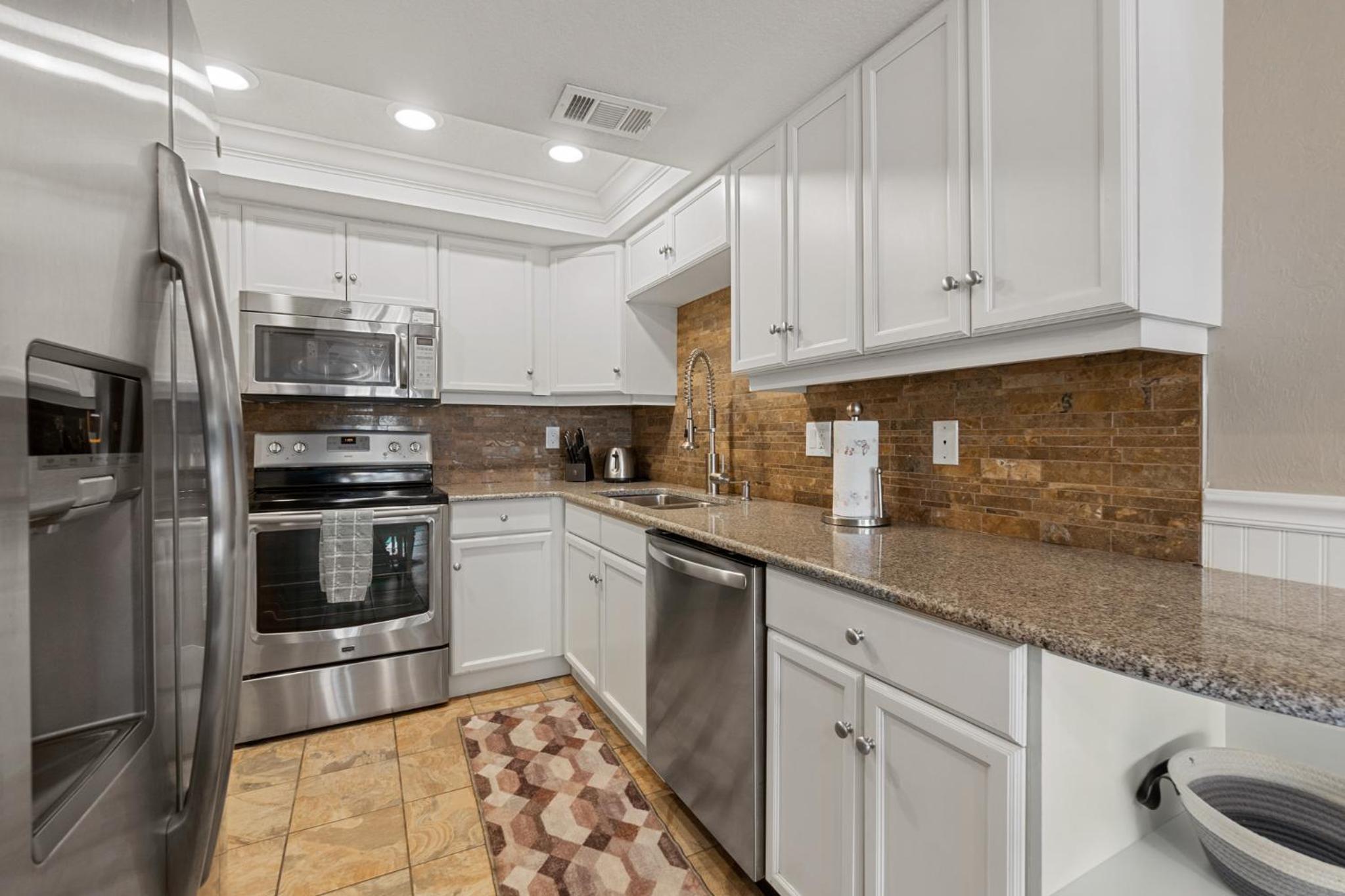 Oceanfront 2BR2BA Condo at Castle Reef, NSB FL