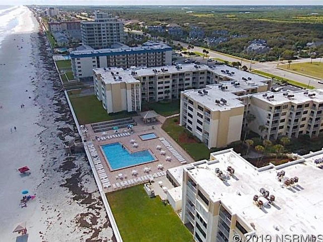 Oceanfront 2BR2BA Condo at Castle Reef, NSB FL