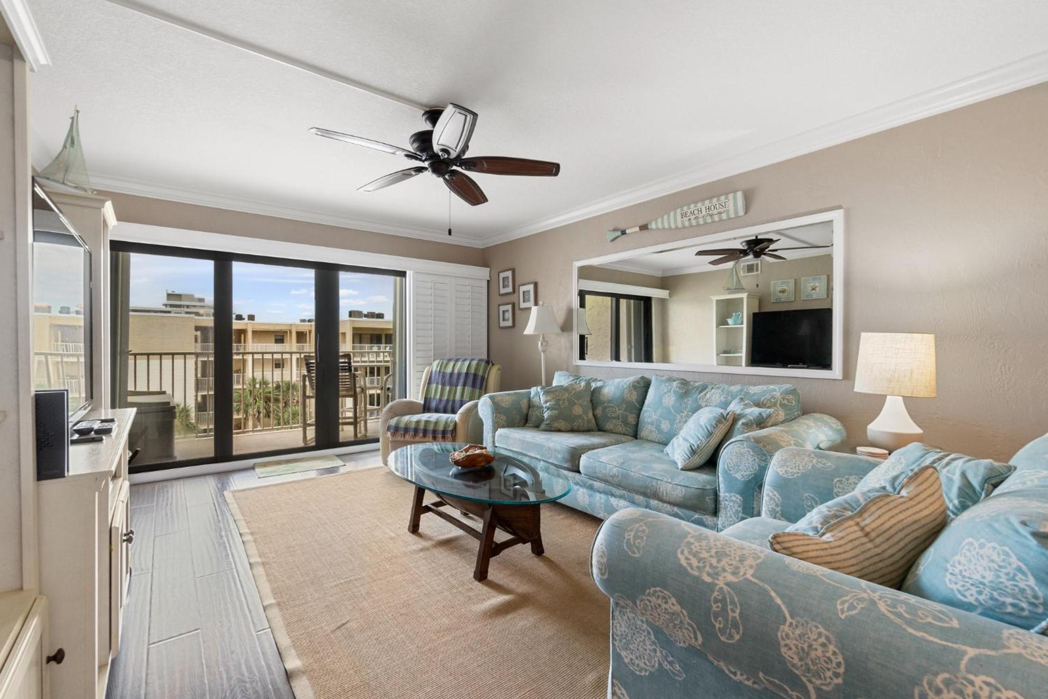 Oceanfront 2BR2BA Condo at Castle Reef, NSB FL
