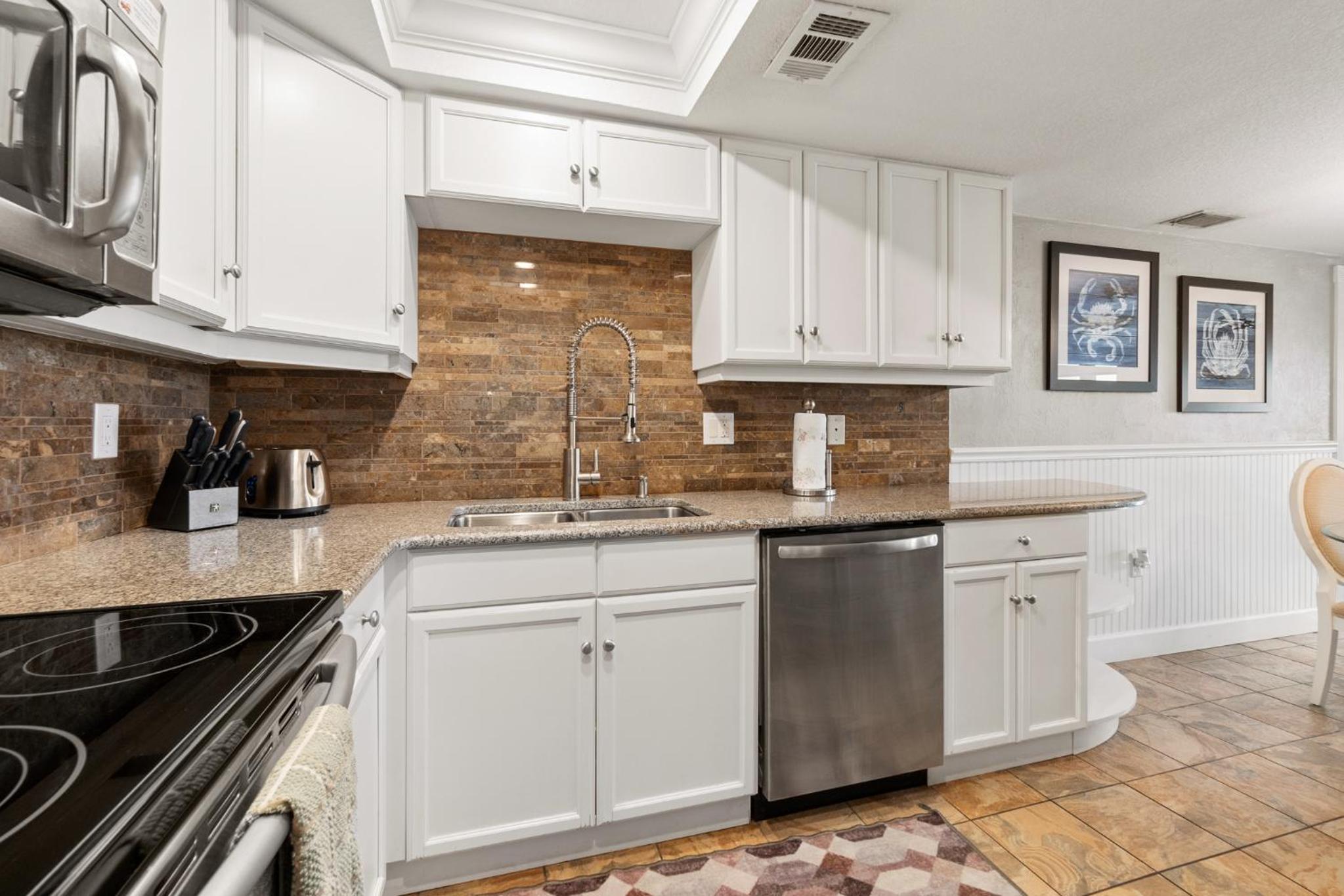 Oceanfront 2BR2BA Condo at Castle Reef, NSB FL