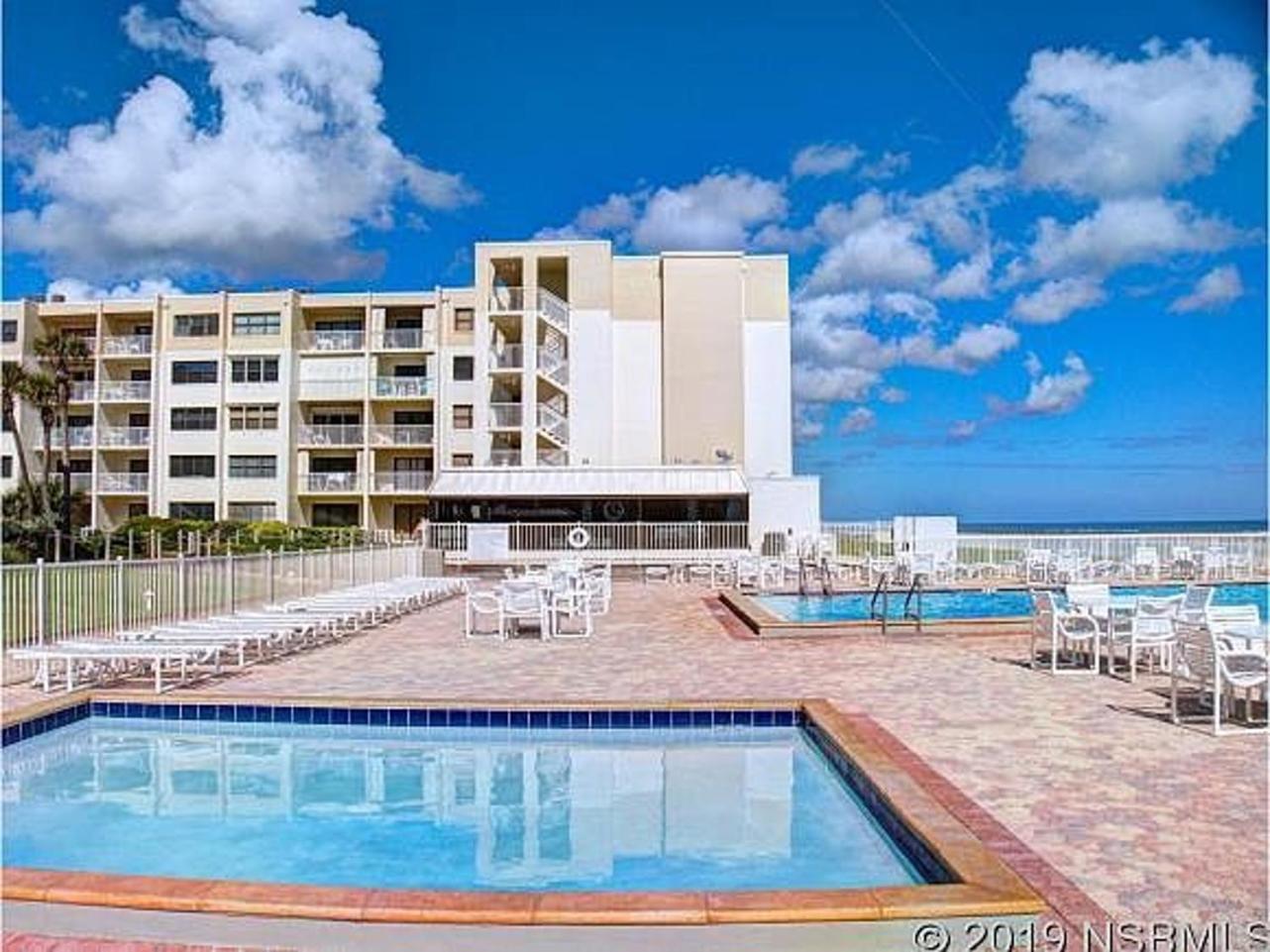 Oceanfront 2BR2BA Condo at Castle Reef, NSB FL