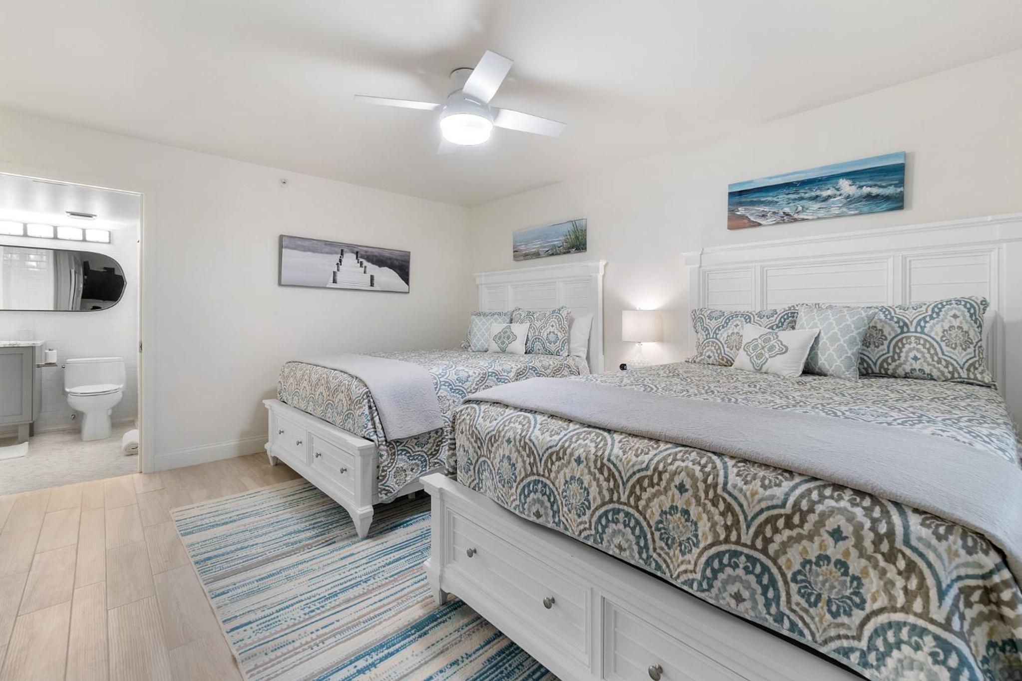 3BR Condo with Direct Beach View & Large Balcony