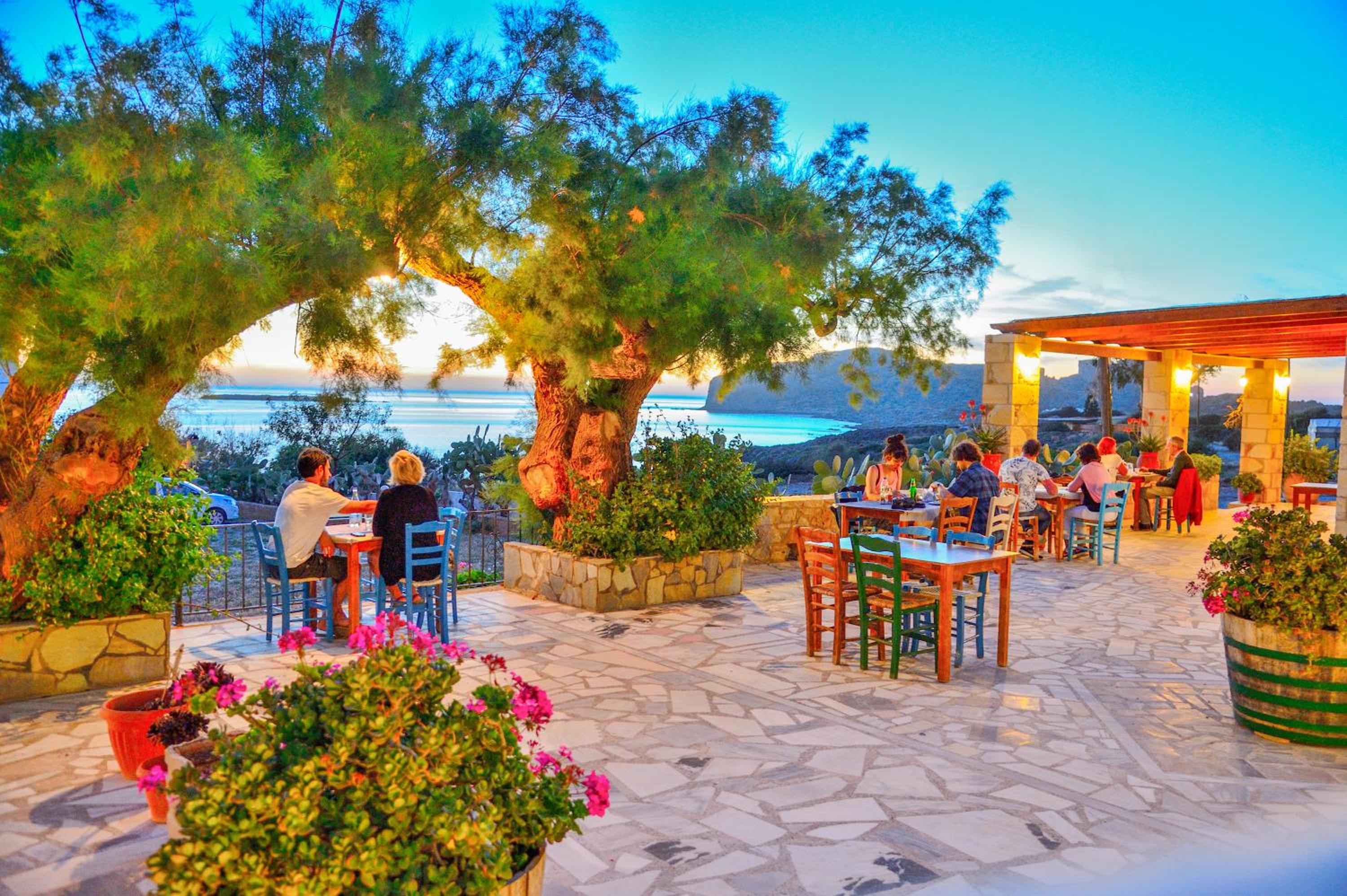 outdoor BBQ area