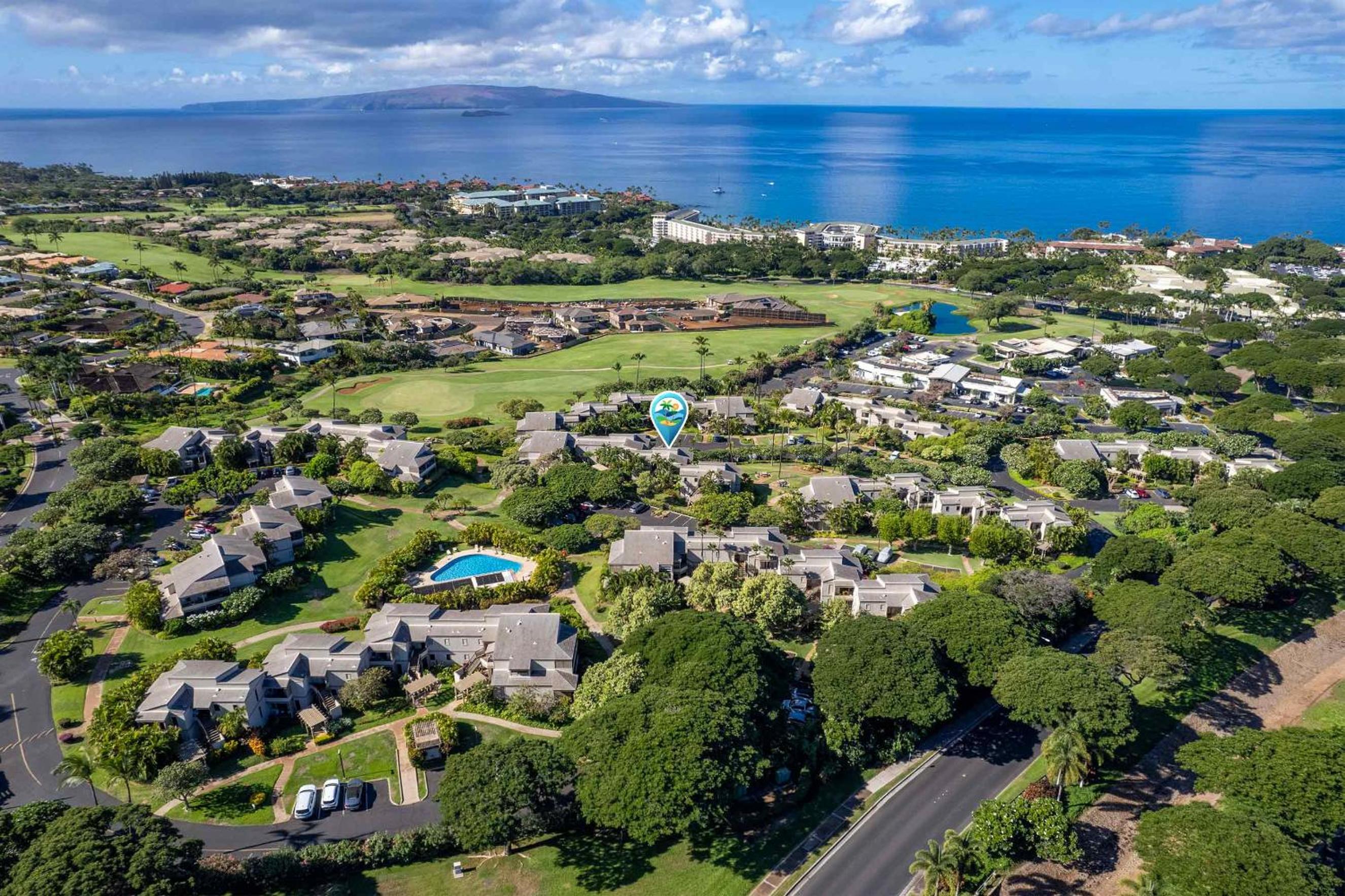 Wailea Ekolu 403, Prime Location, Stunning Ocean Views, Spacious Lanai, Split AC