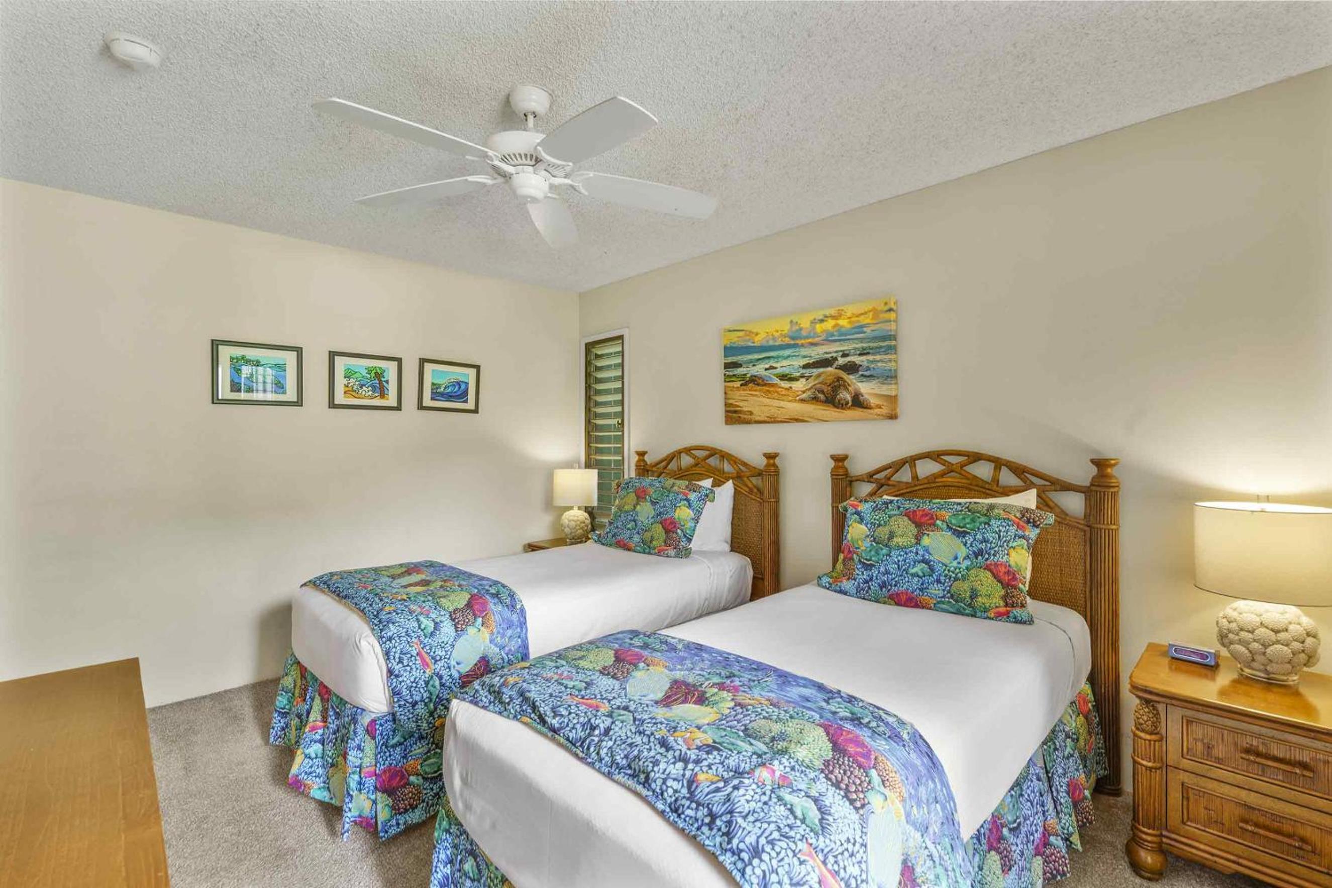 Wailea Ekolu 403, Prime Location, Stunning Ocean Views, Spacious Lanai, Split AC