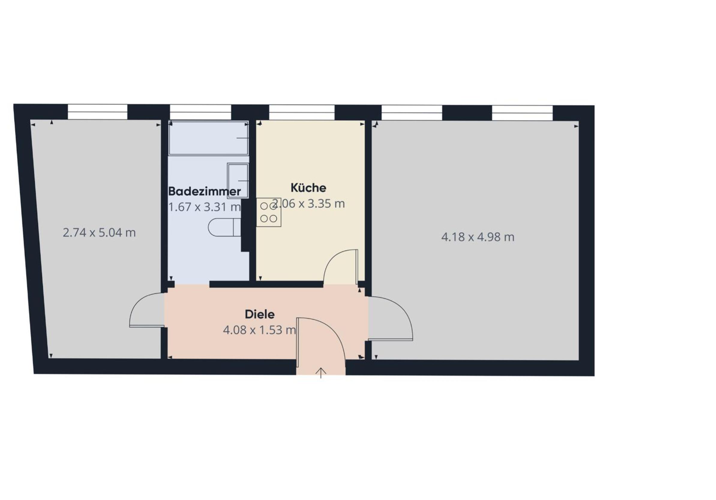NewCityHome - Chemnitz - 2 Zi - Design Apartment Naomi - Kaßberg - Private Parking