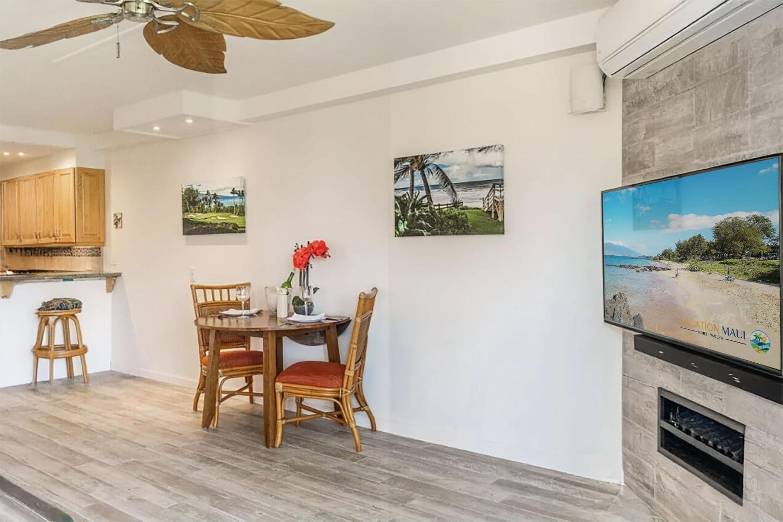 Experience Kamaole Sands 6-202, Stunning Renovation, Ocean View, Wi-Fi, Split AC