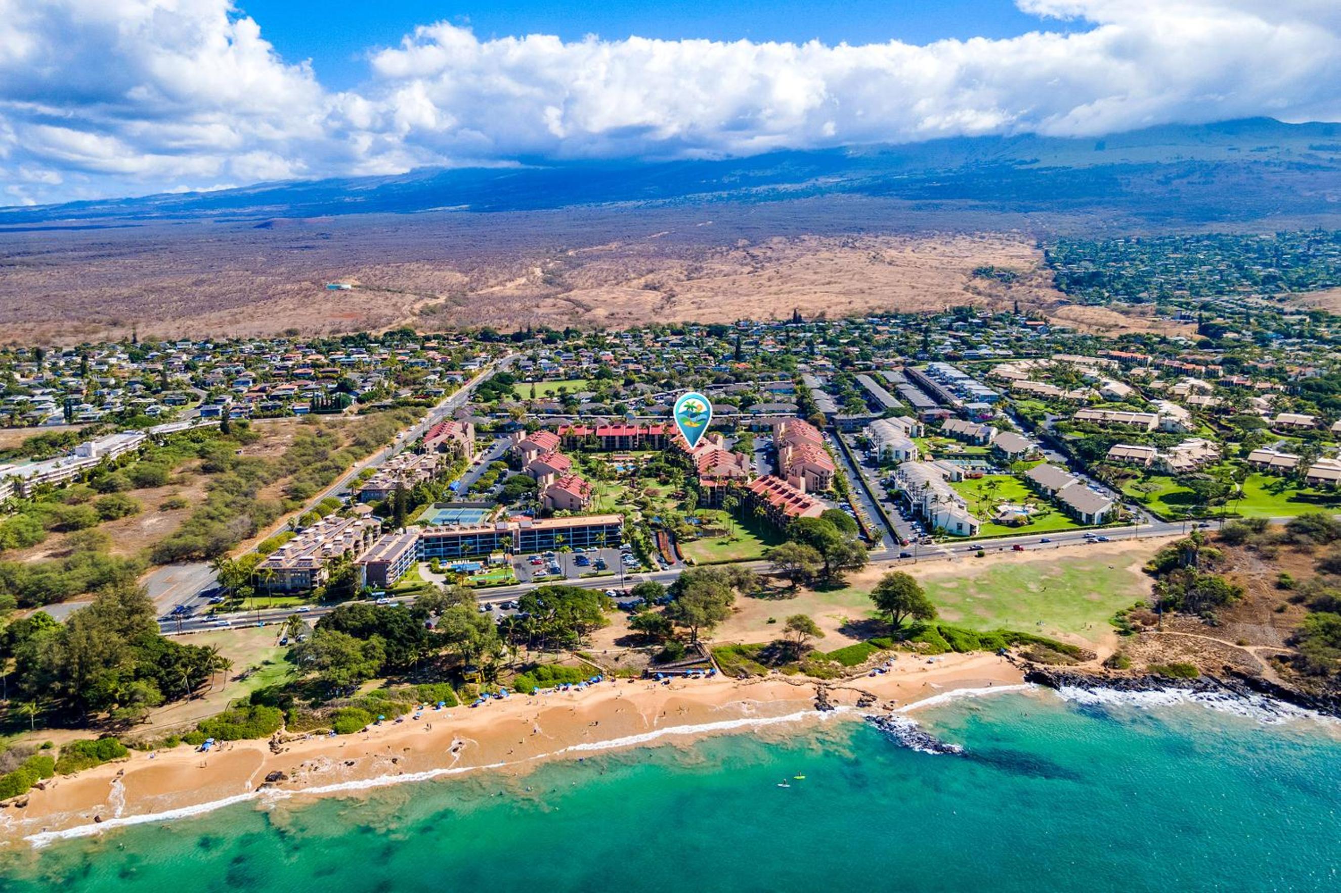 Experience Kamaole Sands 6-202, Stunning Renovation, Ocean View, Wi-Fi, Split AC