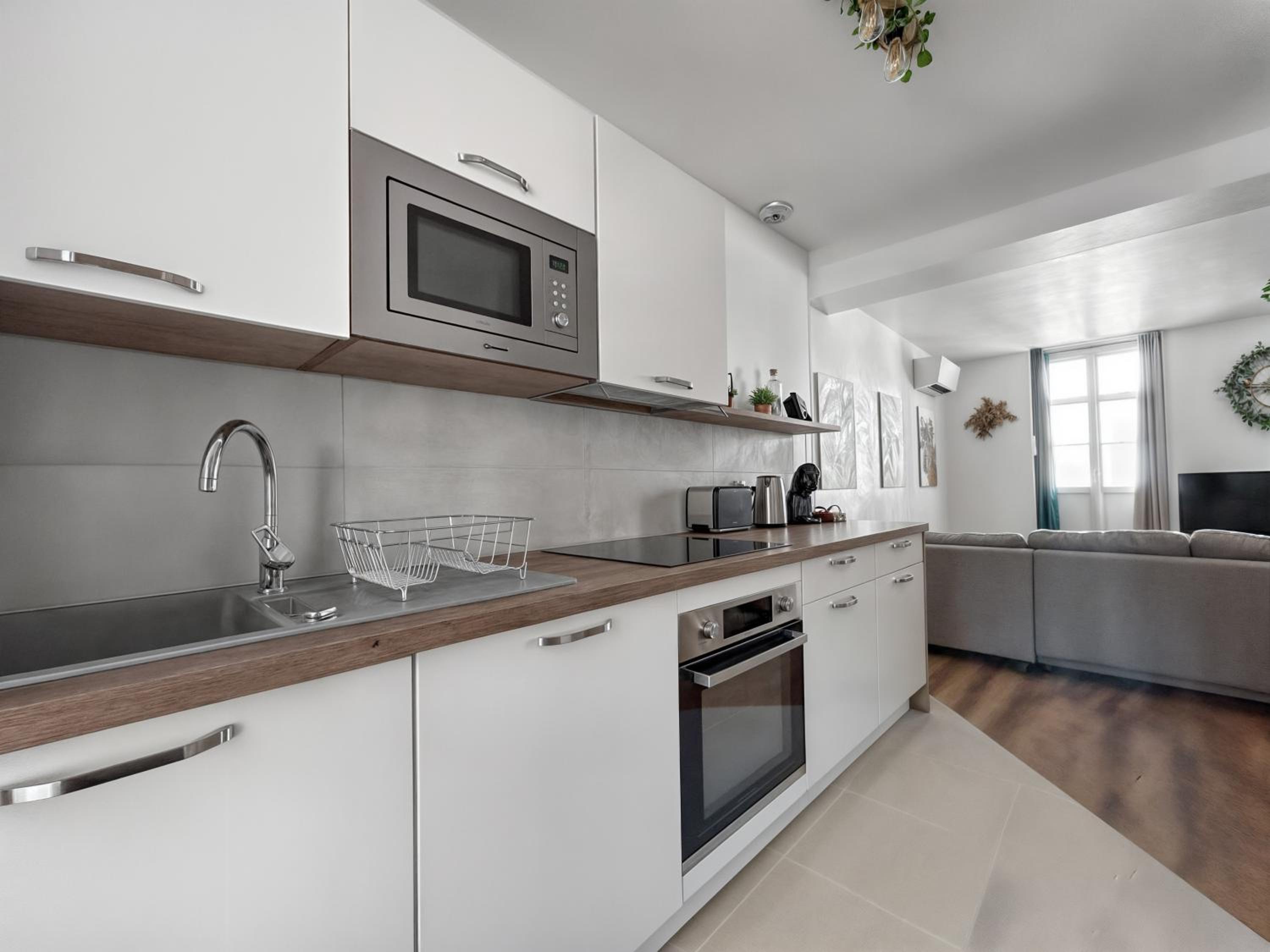 Maison de ville avec garage privé