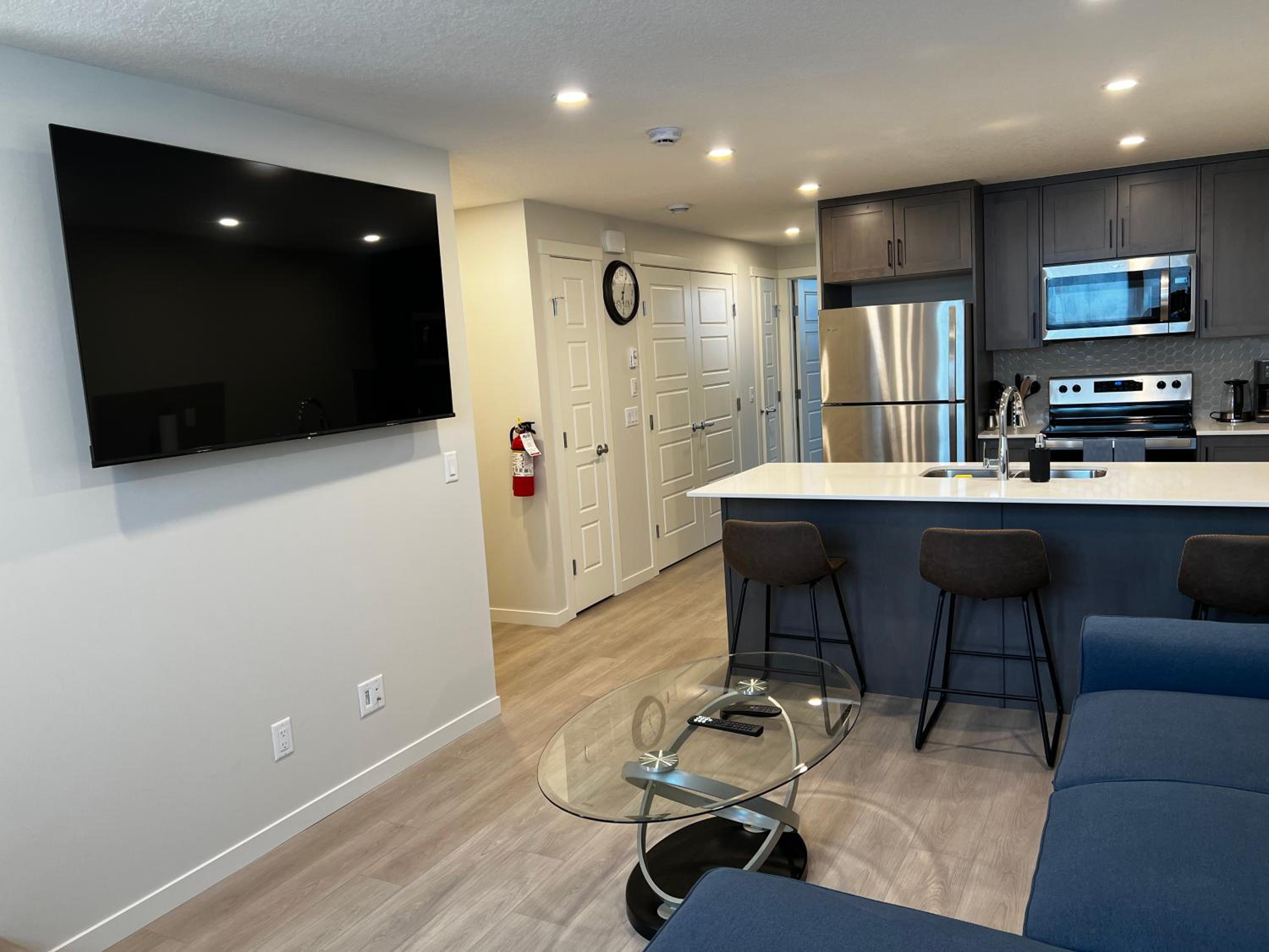 The Oasis-A New 1 bed suite in Livingston Calgary close to the Airport