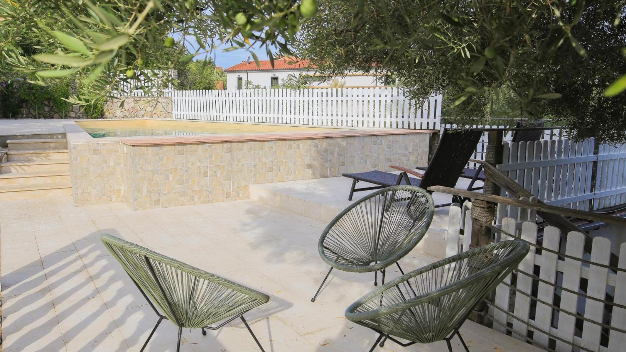 Seaview Villa Anita with Two Bedrooms and private Pool